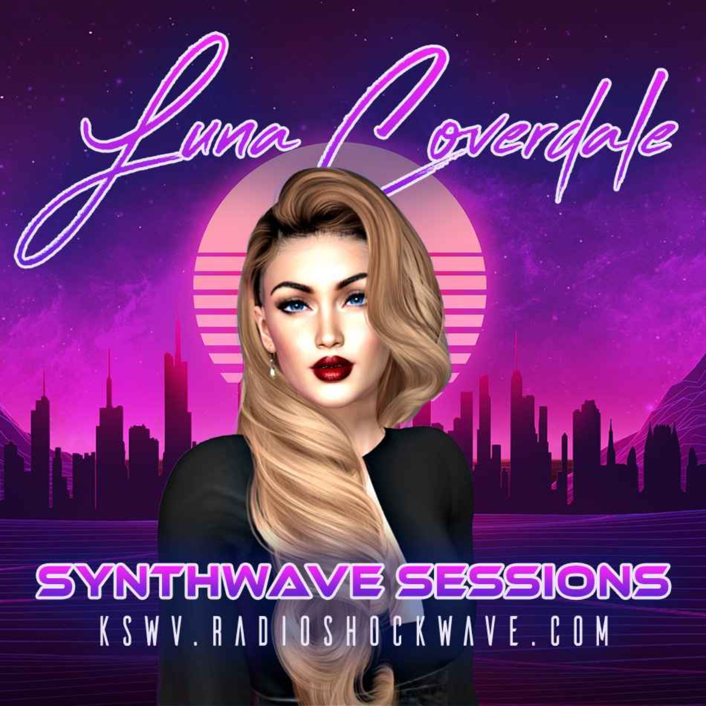 cover art for Synthwave Sessions With Luna Coverdale