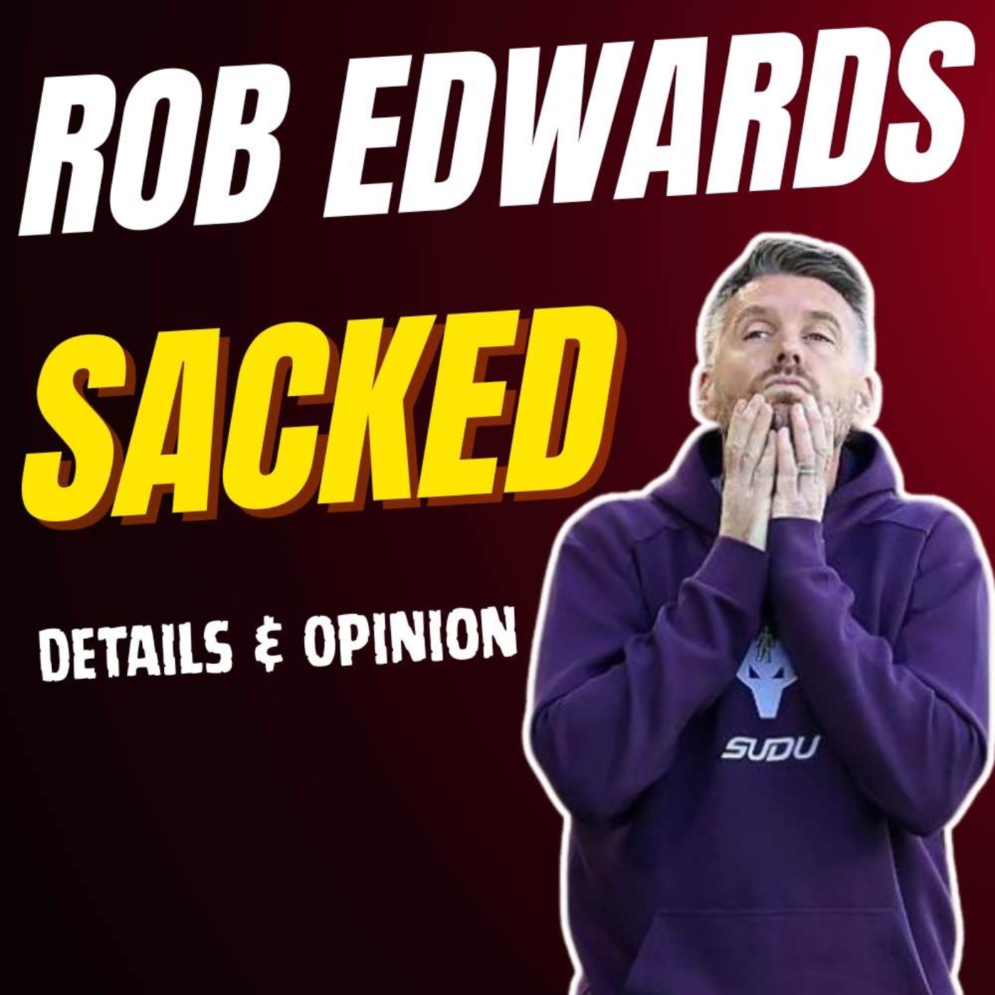 ITS OFFICIAL 👉 Rob Edwards SACKED Details Reaction & Opinion episode artwork
