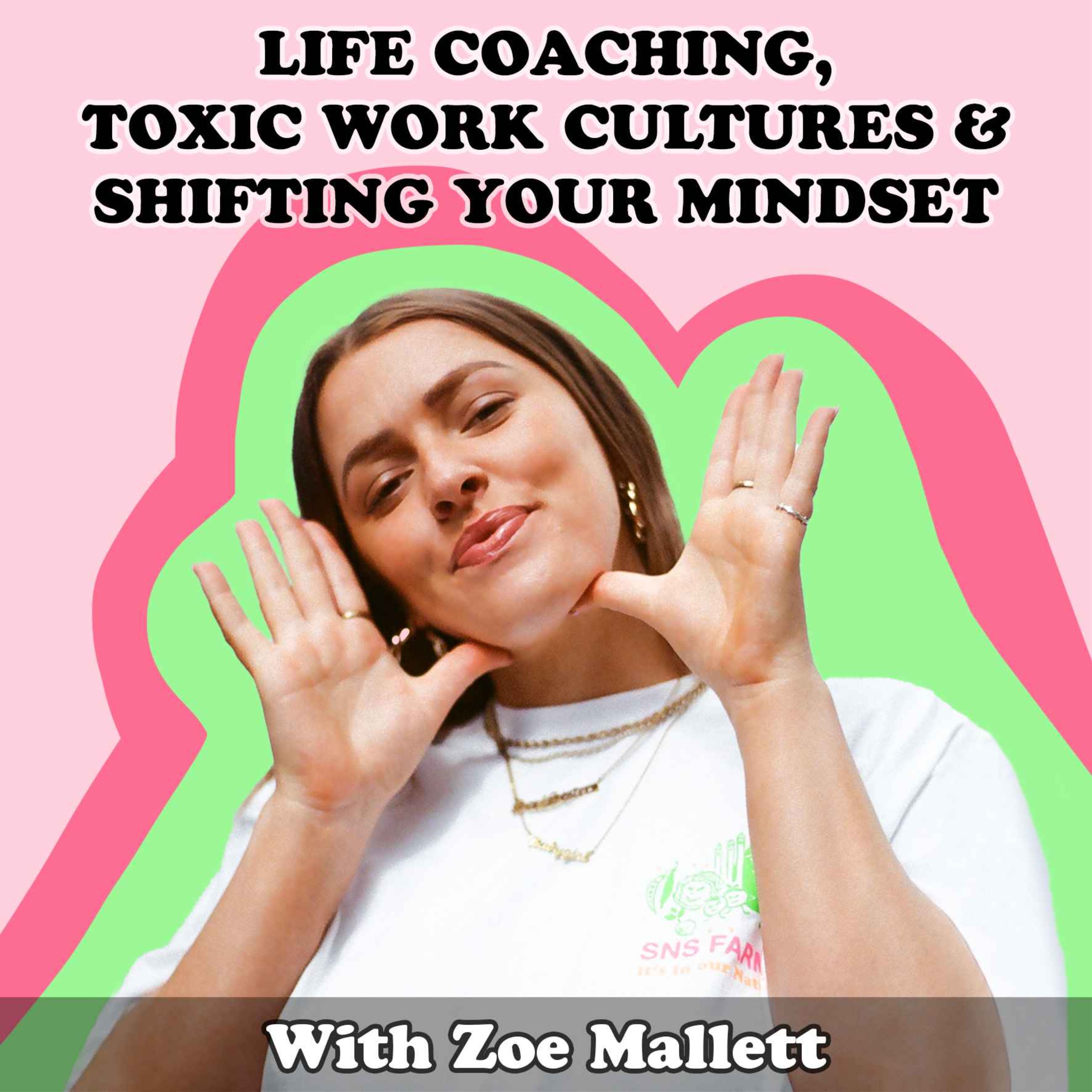 #19 Life Coaching, Toxic Work Cultures & Shifting Your Mindset with Zoe Mallett - podcast episode cover