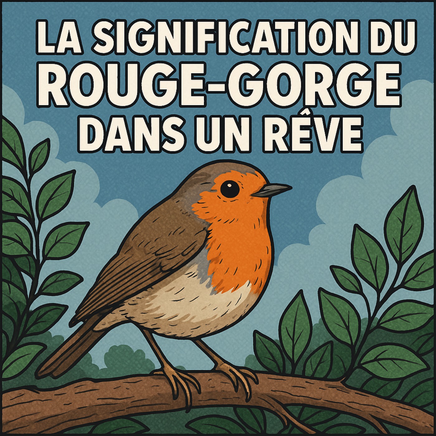 Signification spirituelle de la présence d'un Rouge-Gorge dans un rêve episode artwork