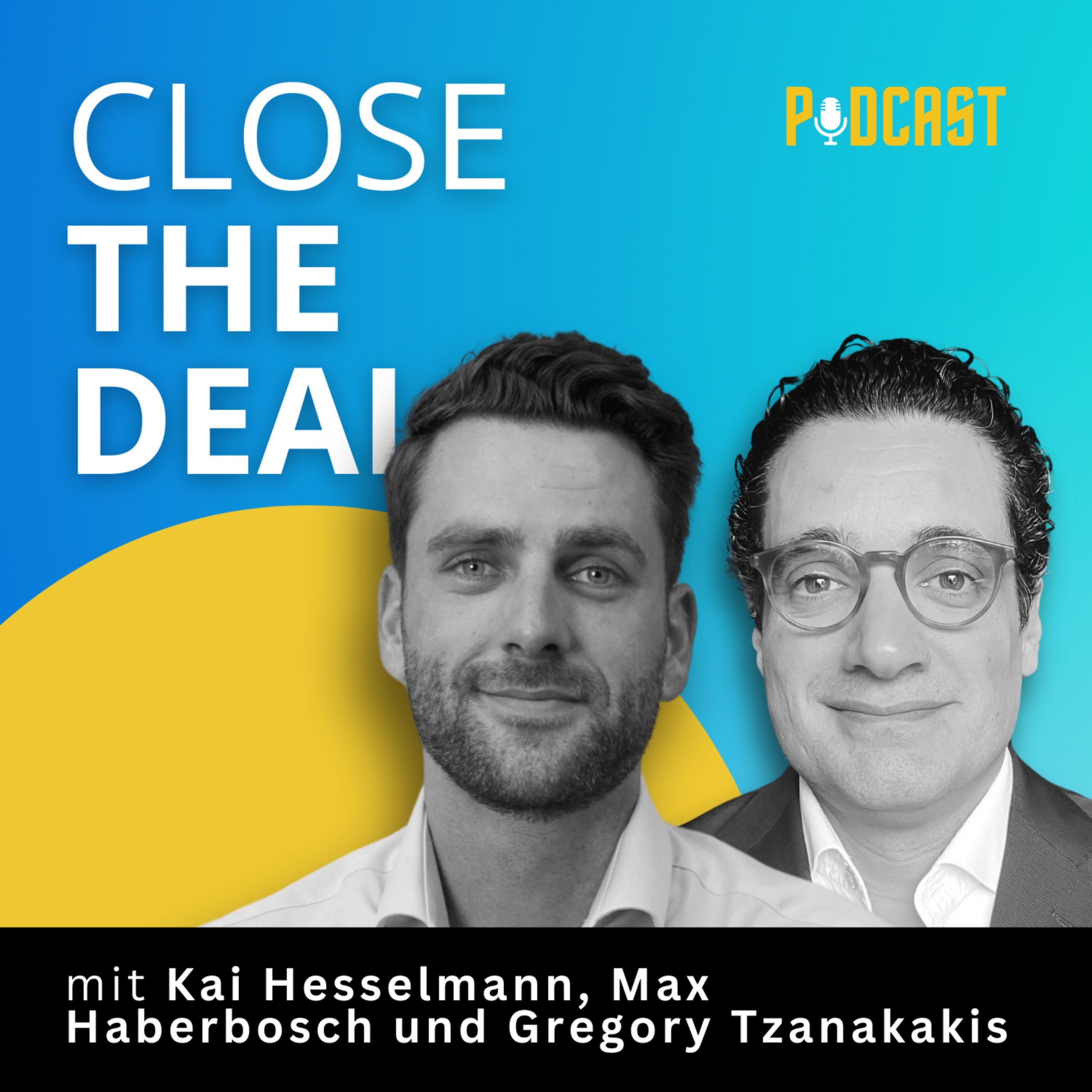 #83 💾 Evolution der Datenräume im M&A-Umfeld mit Max Haberbosch (Virtual Vaults) und Gregory Tzanakakis (Advior International) - podcast episode cover