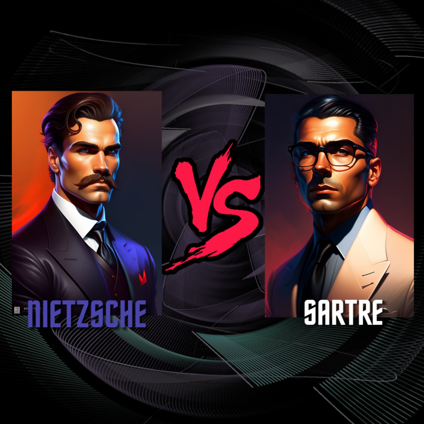 Nietzche vs Jean Paul Sartre :Le nihilisme vs L'existentialiste