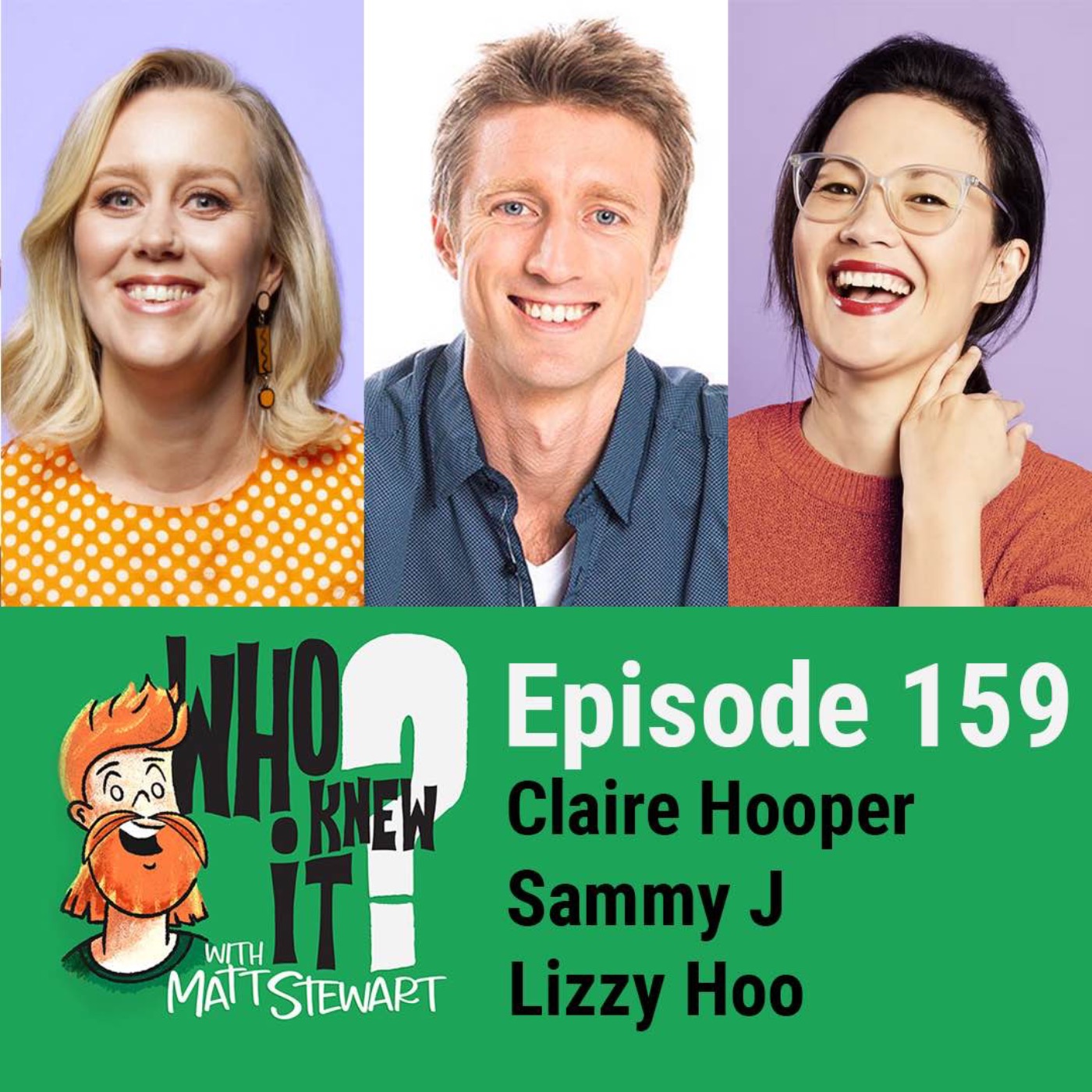 159 - Sammy J, Lizzy Hoo and Claire Hooper