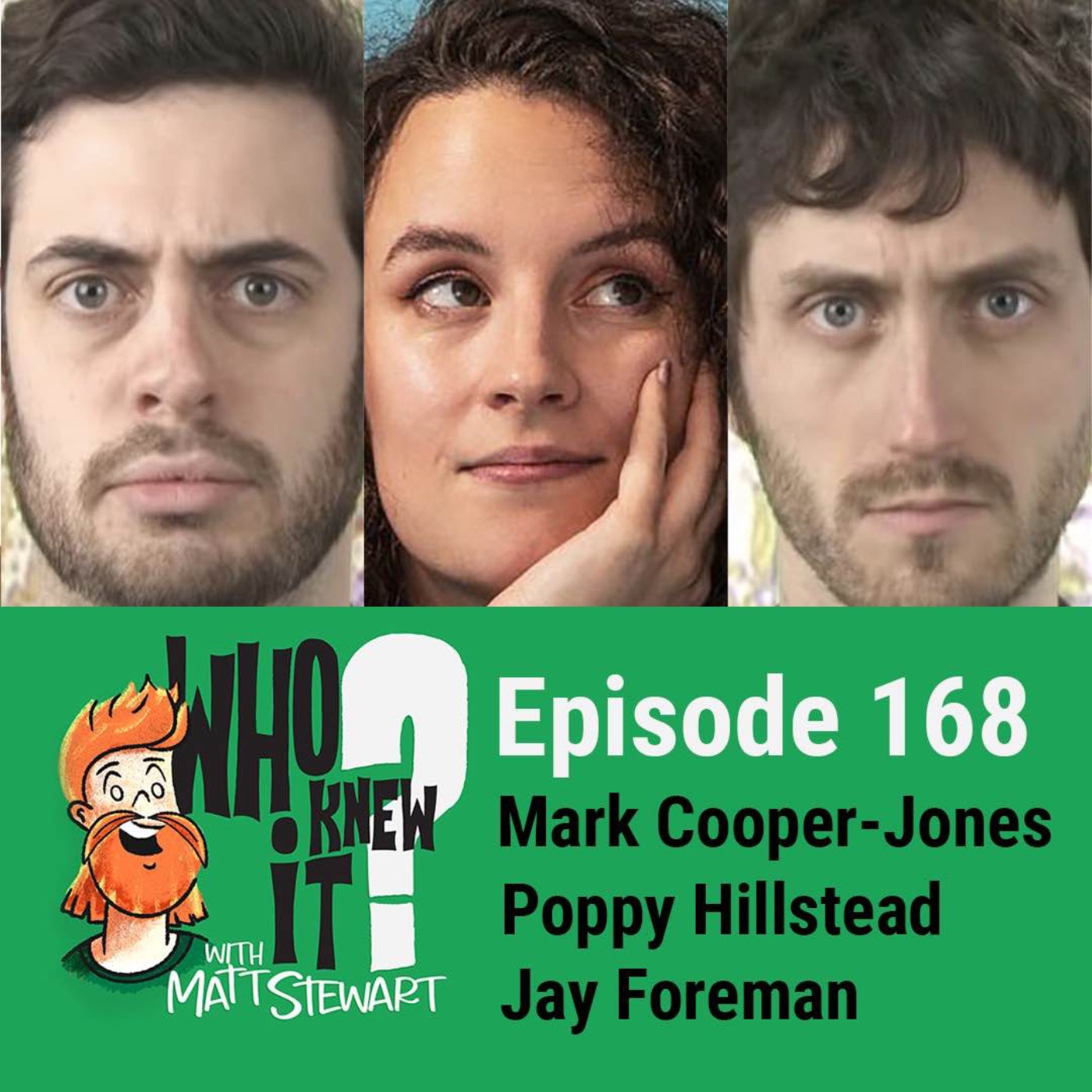 168 - The Map Men (Jay Foreman, Mark Cooper-Jones ) and Poppy Hillstead