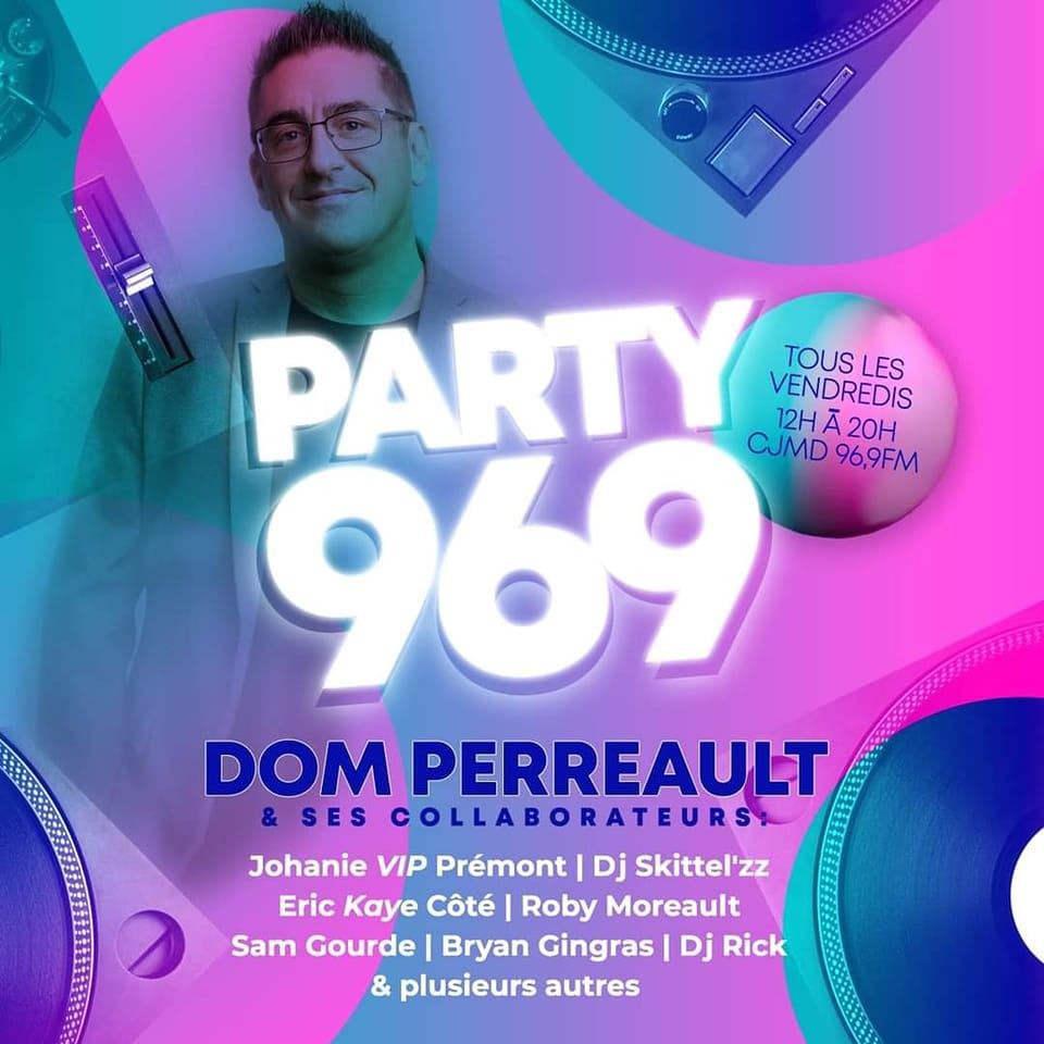 LE PARTY 969 | CJMD 96,9 FM LÉVIS | L\'ALTERNATIVE RADIOPHONIQUE