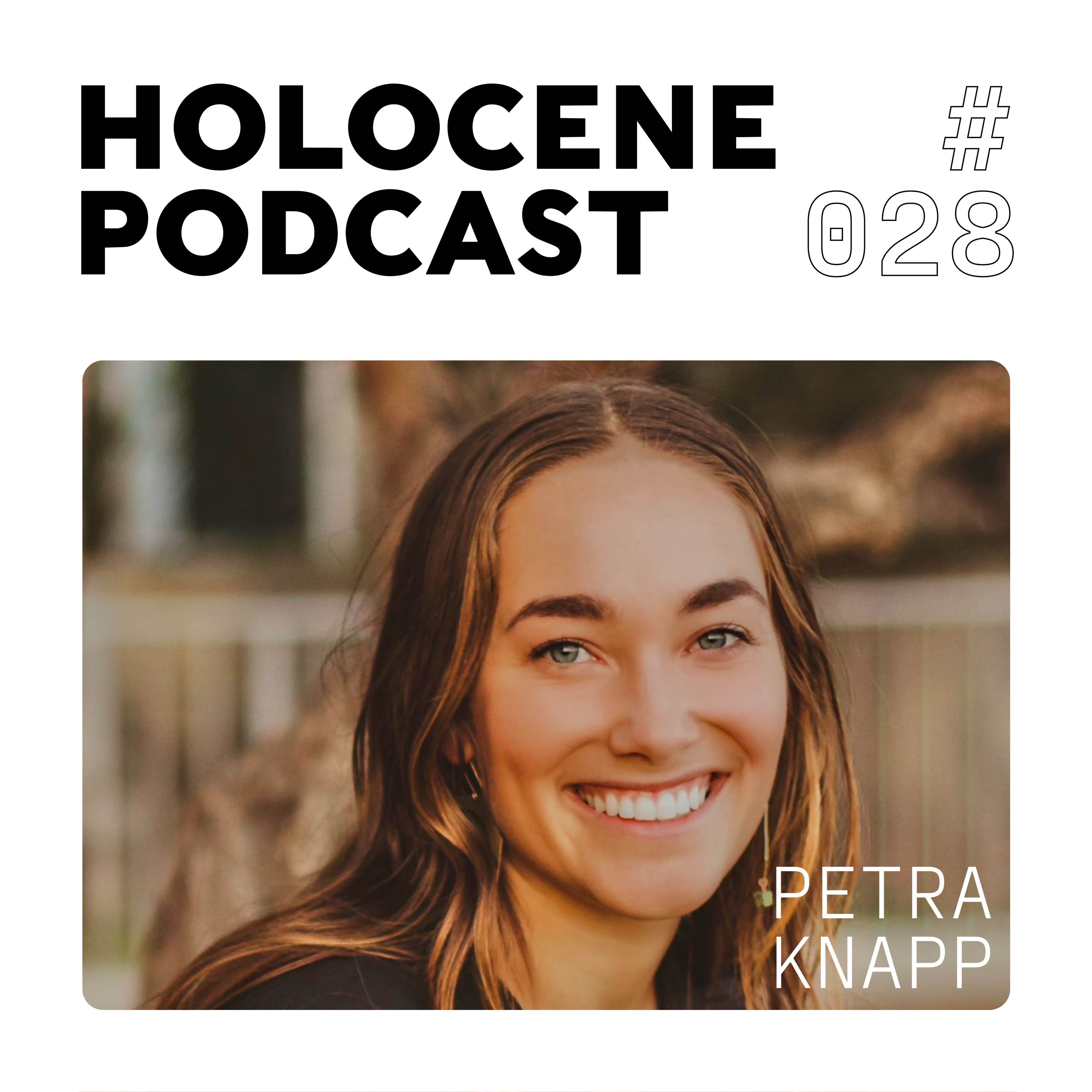 cover art for 028 → PETRA KNAPP ↗ building sustainability within yourself & the natural world