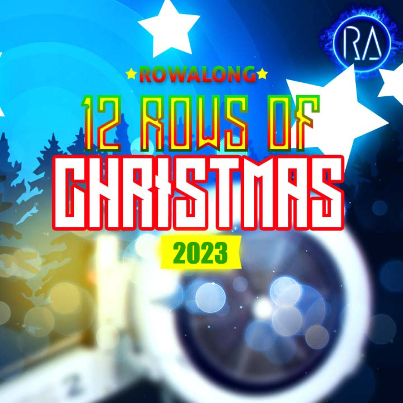 cover art for 12 Rows of Christmas - 4 Power Strokes - RowAlong Workout