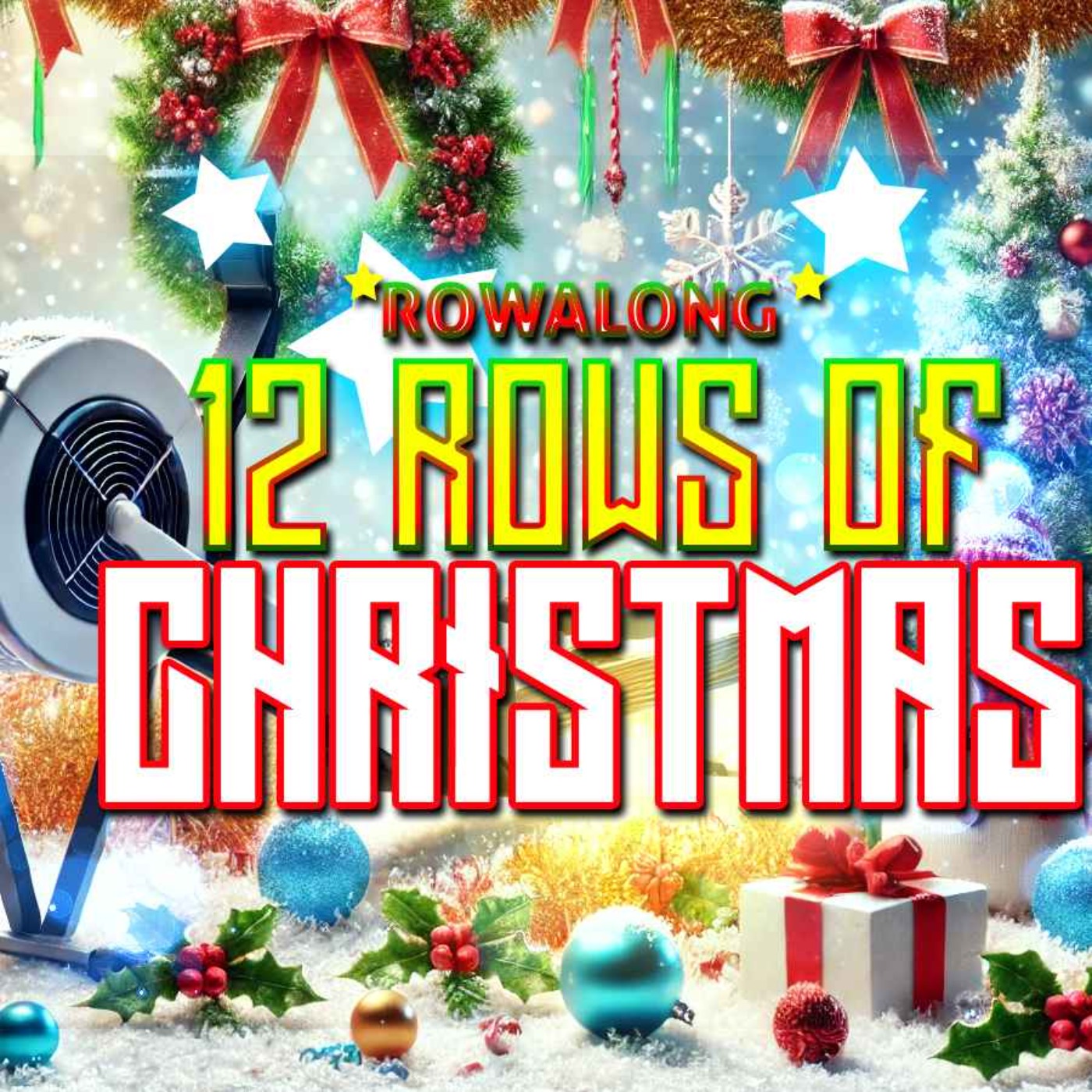 12 Rows of Christmas - 2 Fitness Boosters - RowAlong Rowing Workout episode artwork