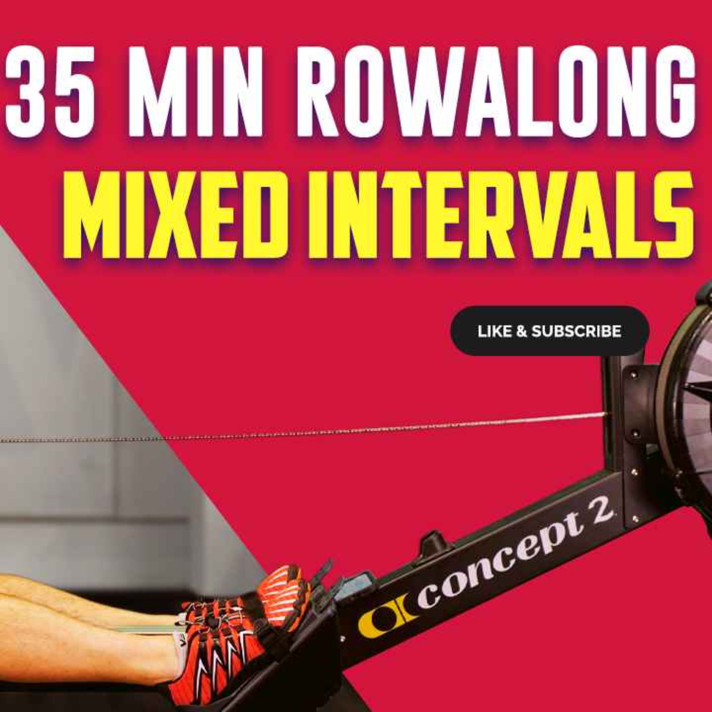 35-Minute Rowing Machine Workout | Mixed Intervals for All Skill Levels! episode artwork