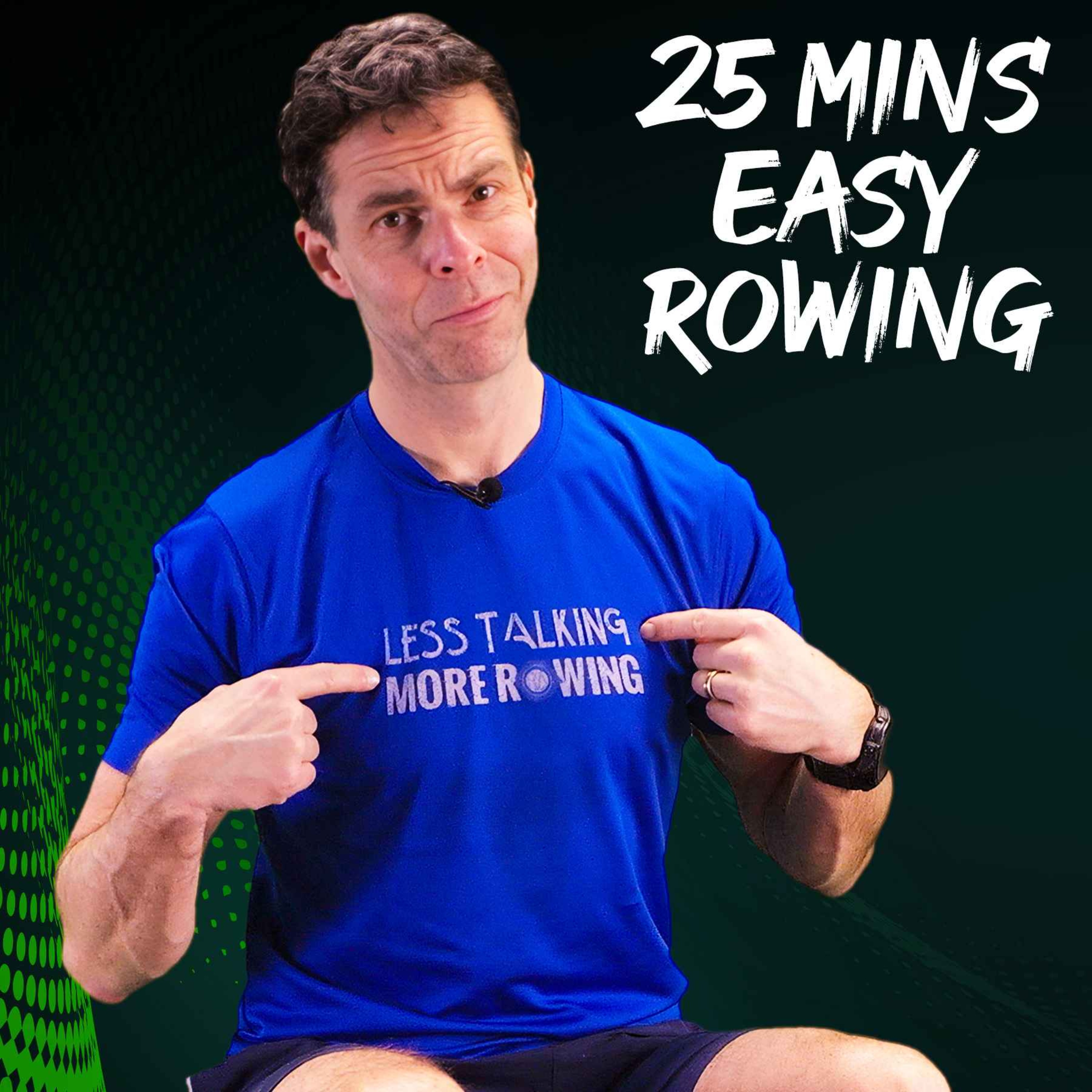 Row Along: March 3 – Easy 25 Minute Rowing Workout. Sometimes Music Isn't Enough. episode artwork