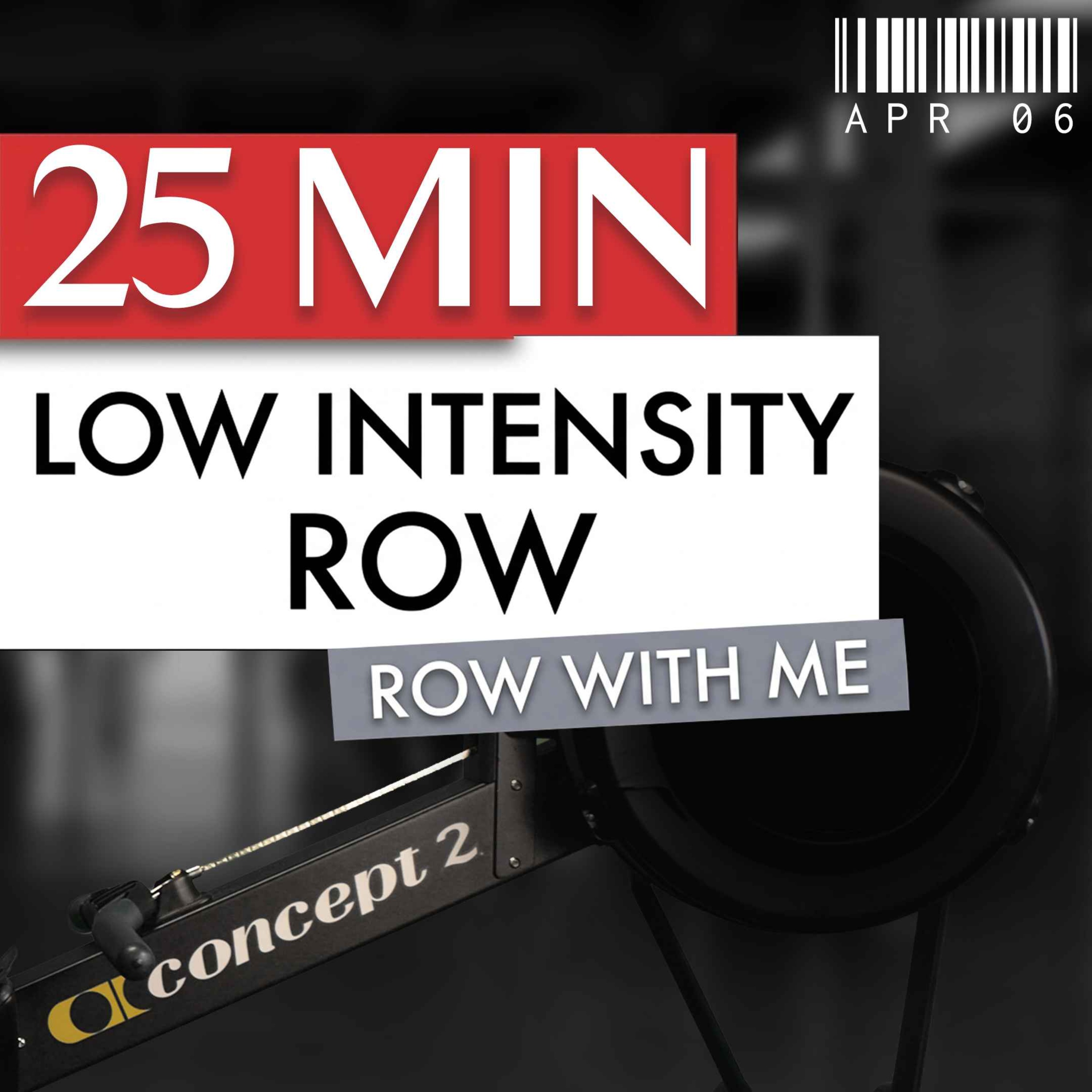 Apr 06: 25 Min Easy Rowing Workout — Reset Row: Start Fresh Anytime | RowAlong episode artwork