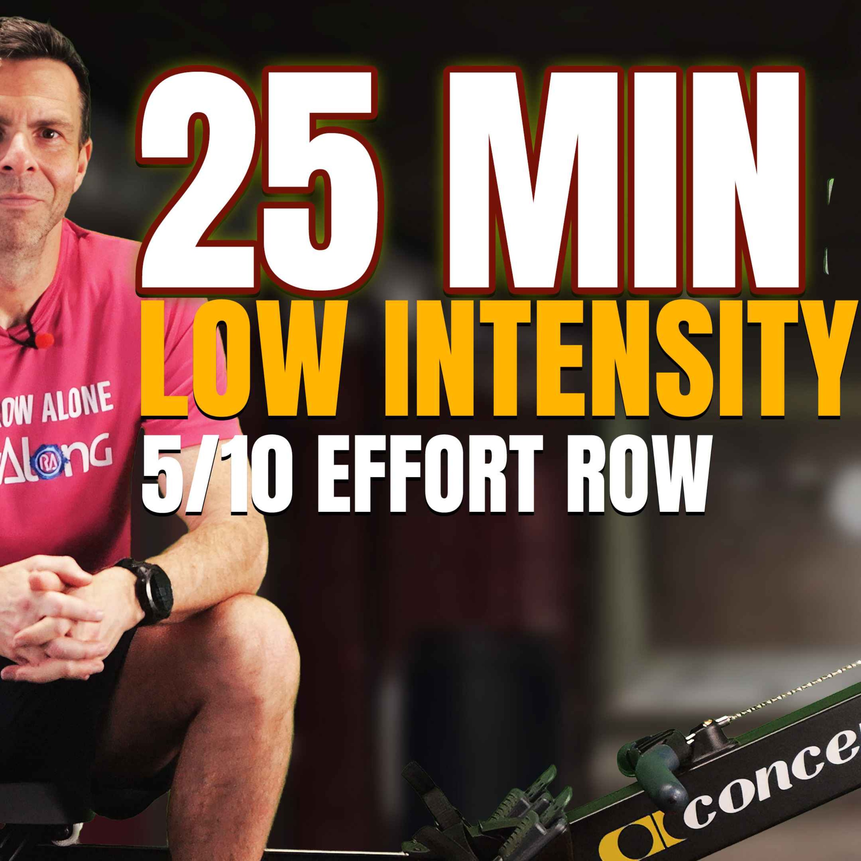May 14: The 25-Minute Quickie Row — Low Intensity, Big Chat episode artwork