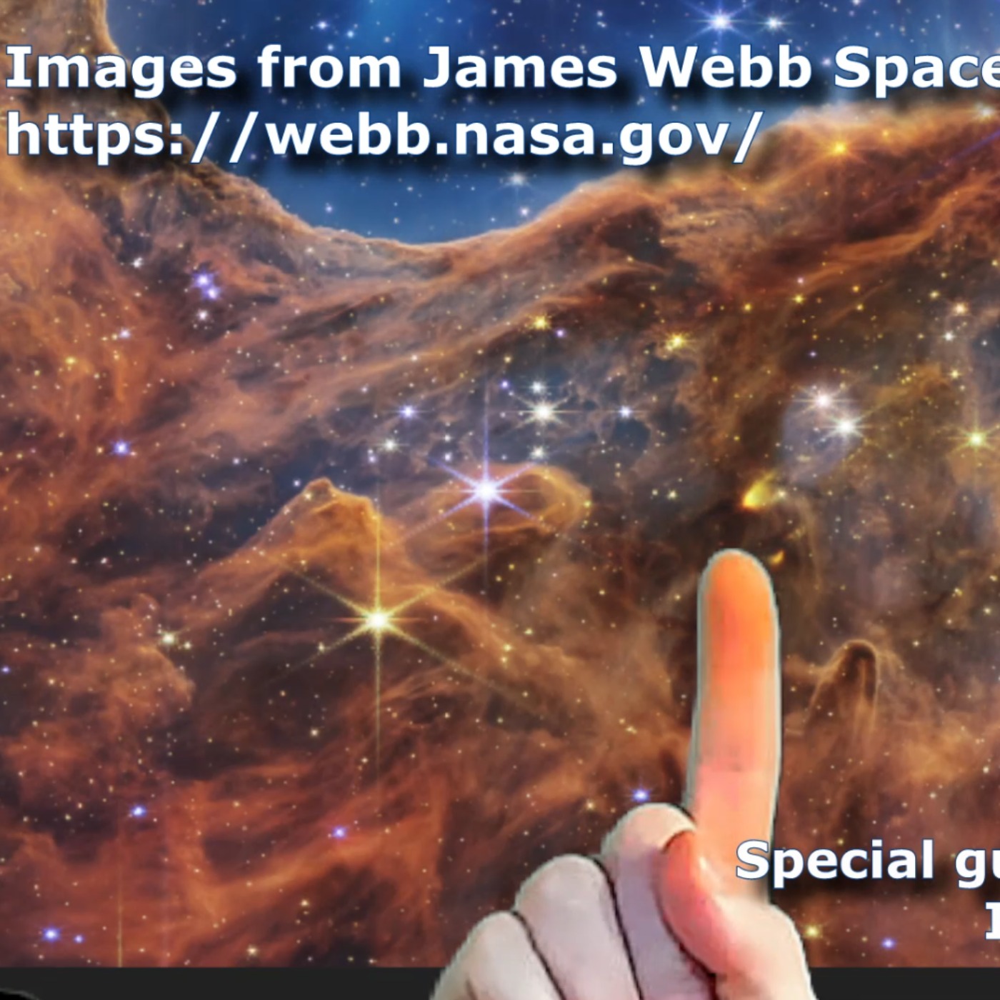 #SpaceWeek JWTS P1of2 Astro Images and Explanations Cathal Byrne - Space Bonanza episode artwork