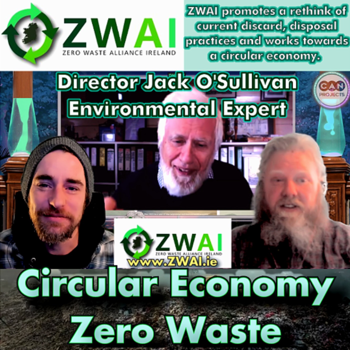 cover art for Circular Economy & Zero Waste Expert Jack O'Sullivan ZWAI
