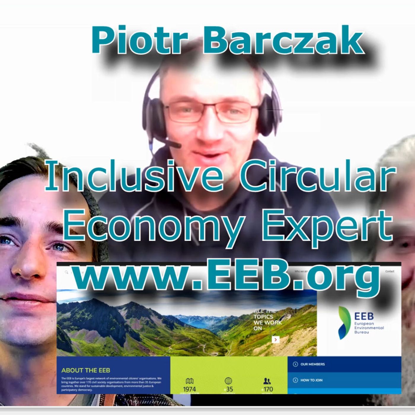 P2 Inclusive Circular Economy Expert Piotr Barczak EEB - The European Environmental Bureau episode artwork
