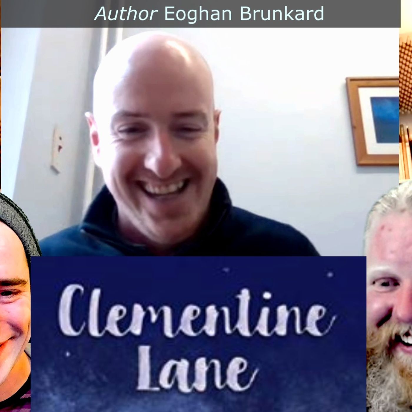 Clip Irish Author of Clemetine Lane Eoghan Brunkard episode artwork