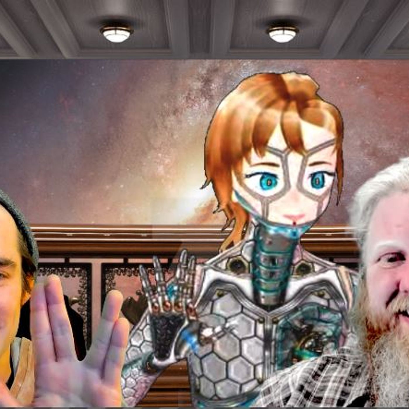 A Chara VTuber surprise guest that is out of this world wellness chats LIVE STREAM episode artwork