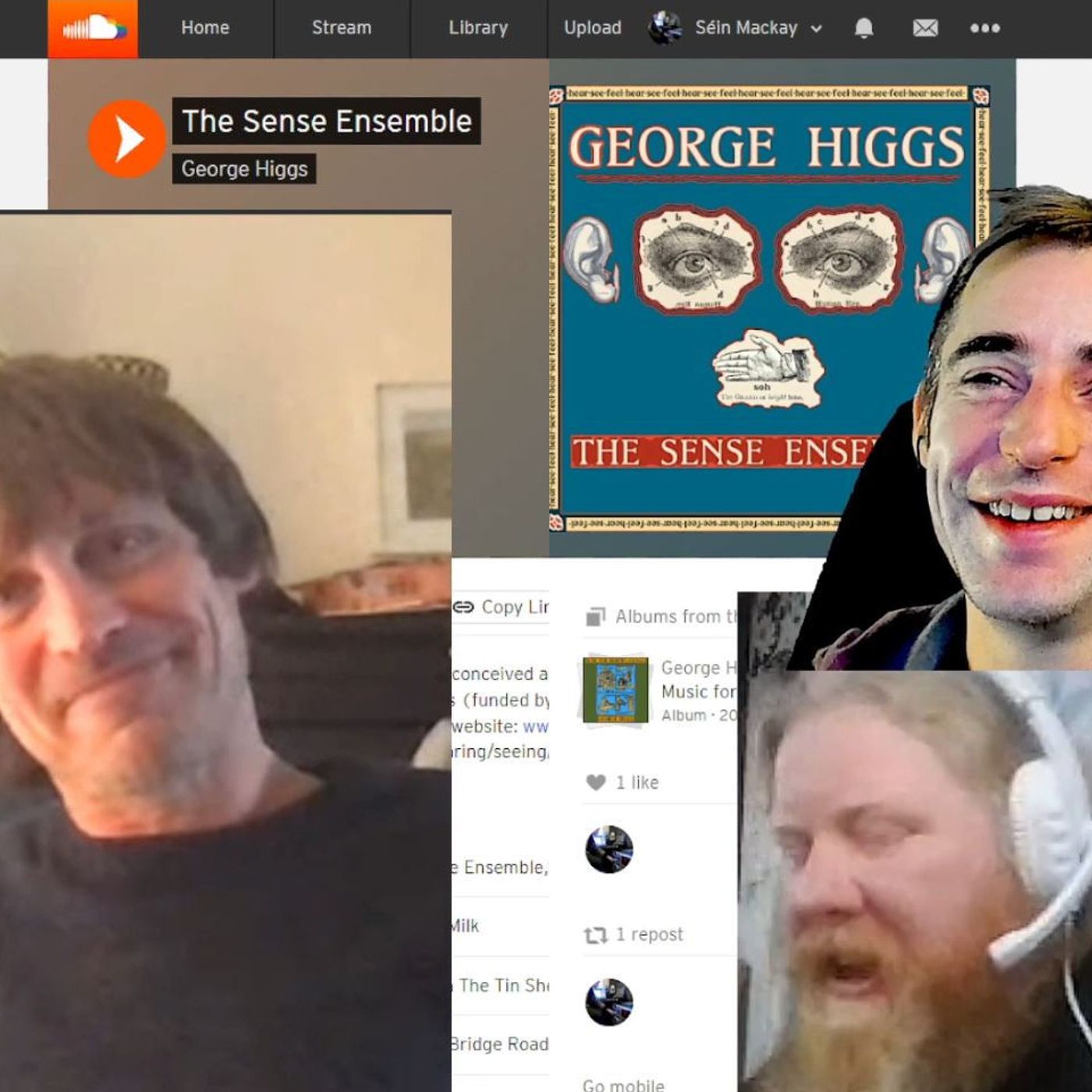 Multi-Sensory Music by Composer Artist George Higgs - ALBUM The Sense Ensemble episode artwork