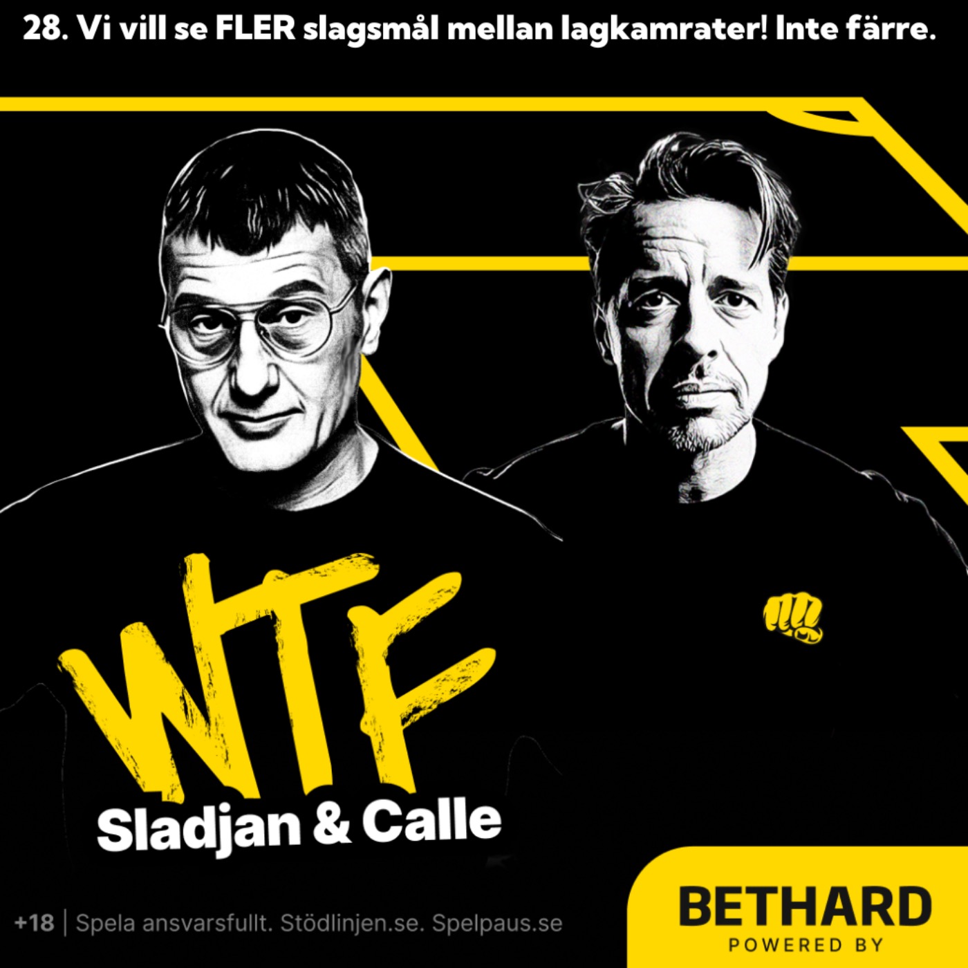 Vi vill se FLER slagsmål mellan lagkamrater - inte färre. Vi vill se FLER slagsmål mellan lagkamrater - inte färre.