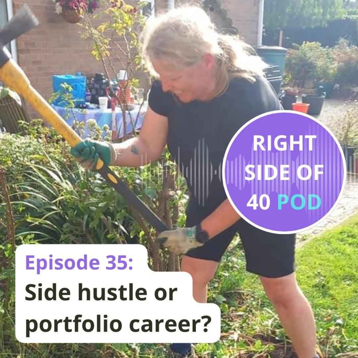 cover art for Episode 35: Side hustle or portfolio career?
