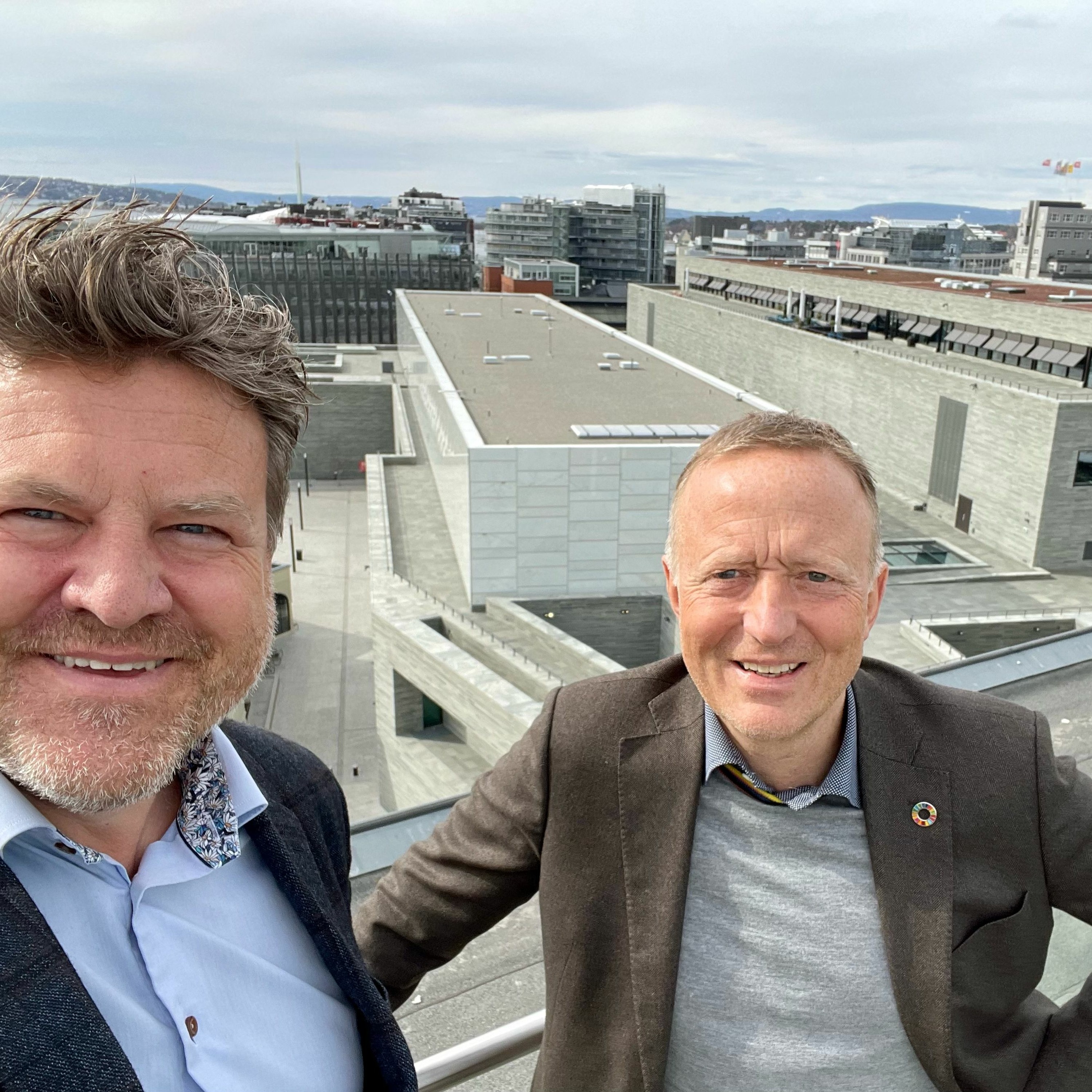 Topplederpodcast med Siv og Petter