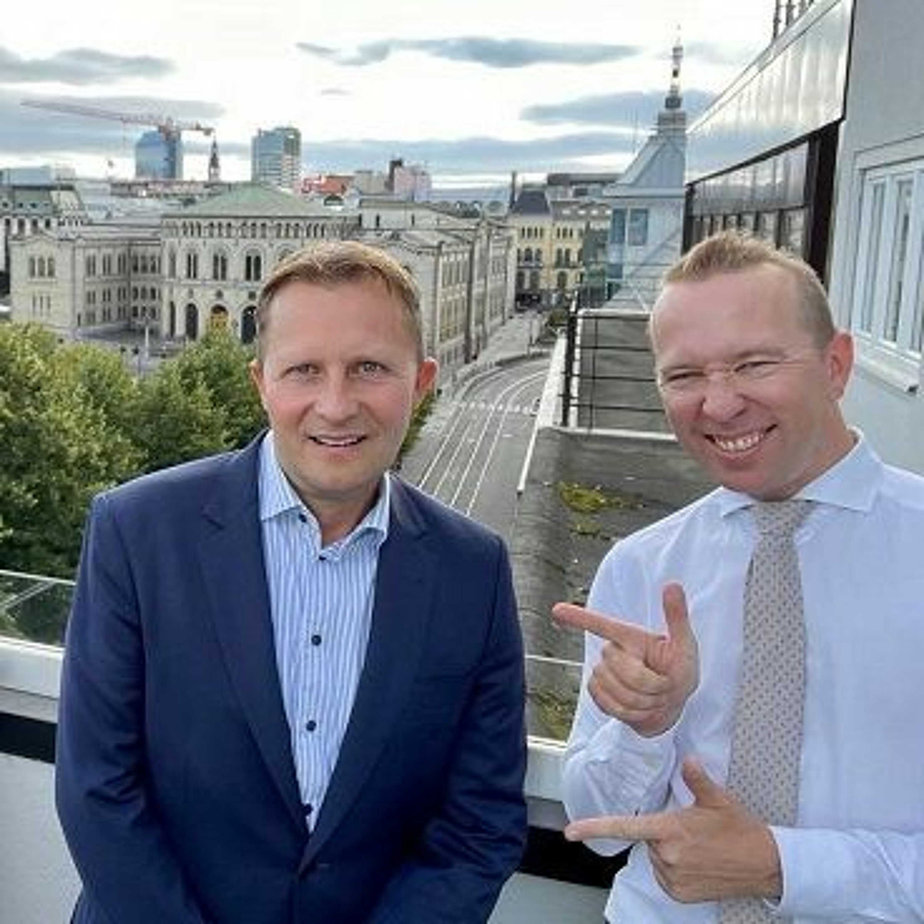Topplederpodcast med Siv og Petter