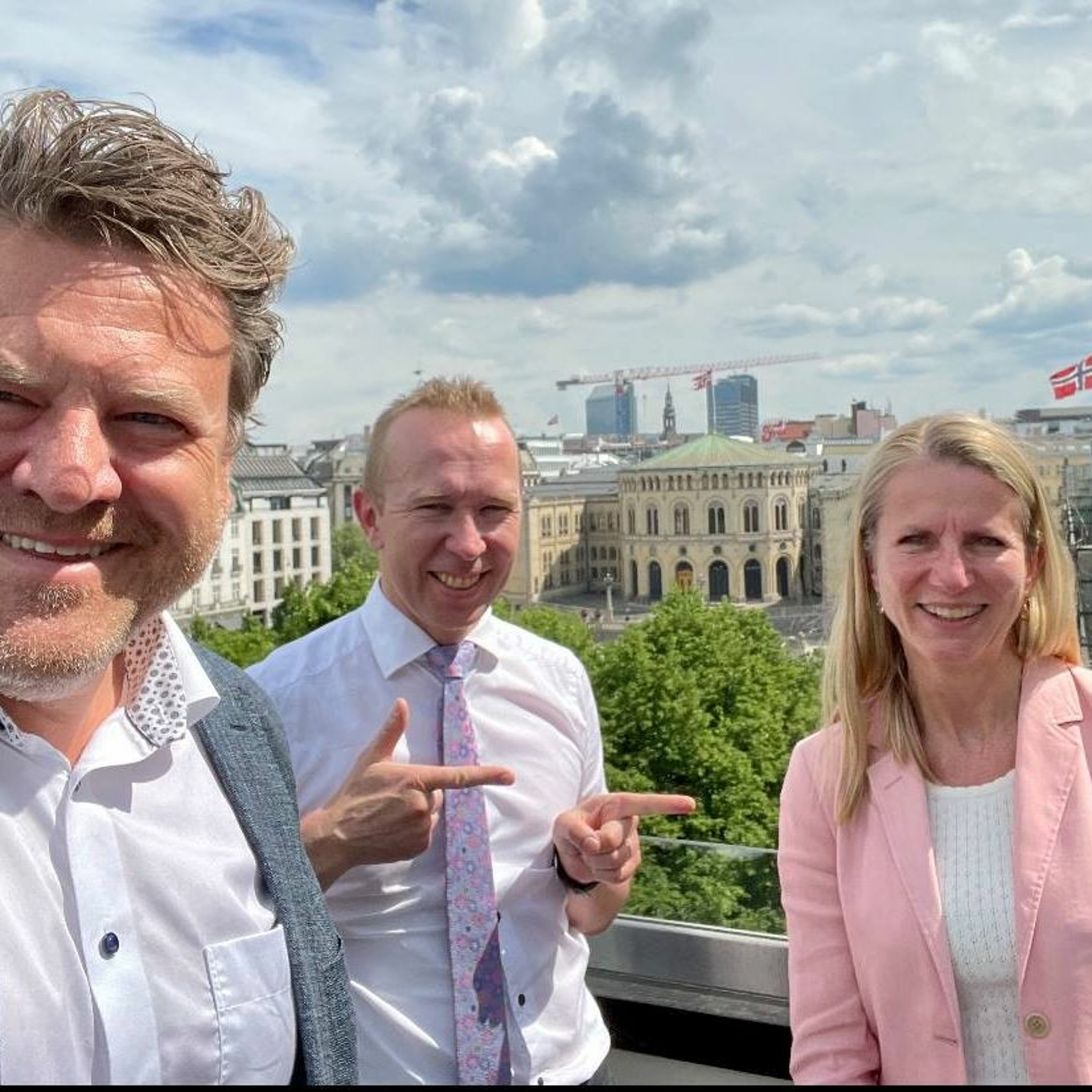 Topplederpodcast med Siv og Petter