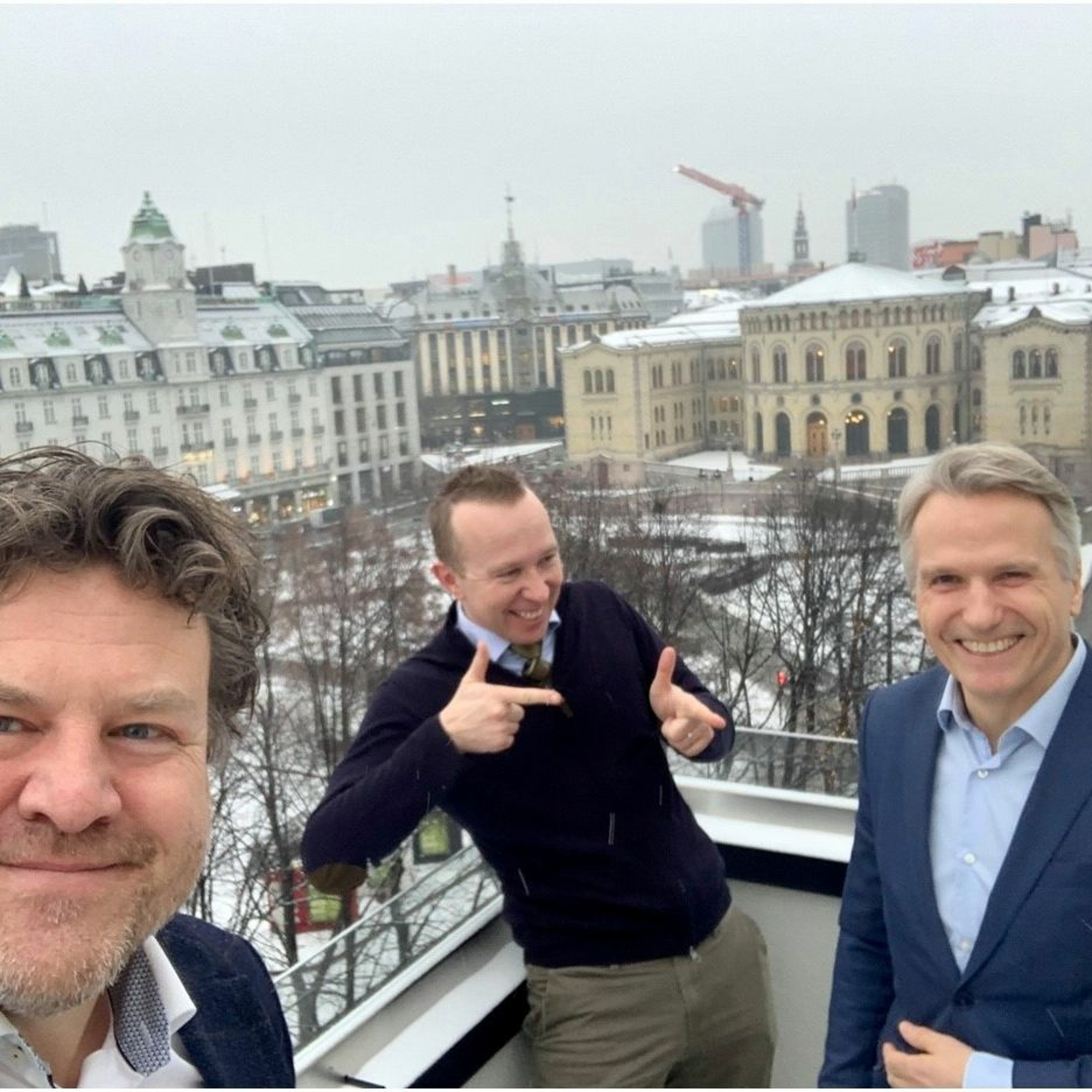 Topplederpodcast med Siv og Petter