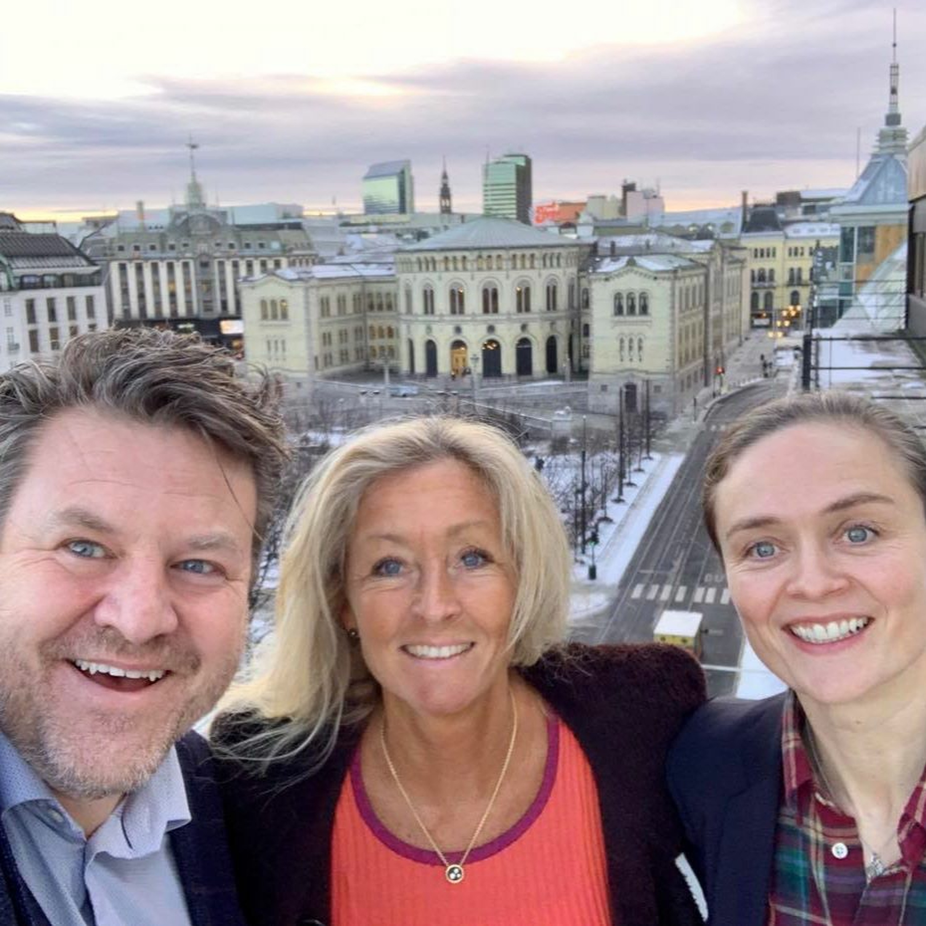 Topplederpodcast med Siv og Petter