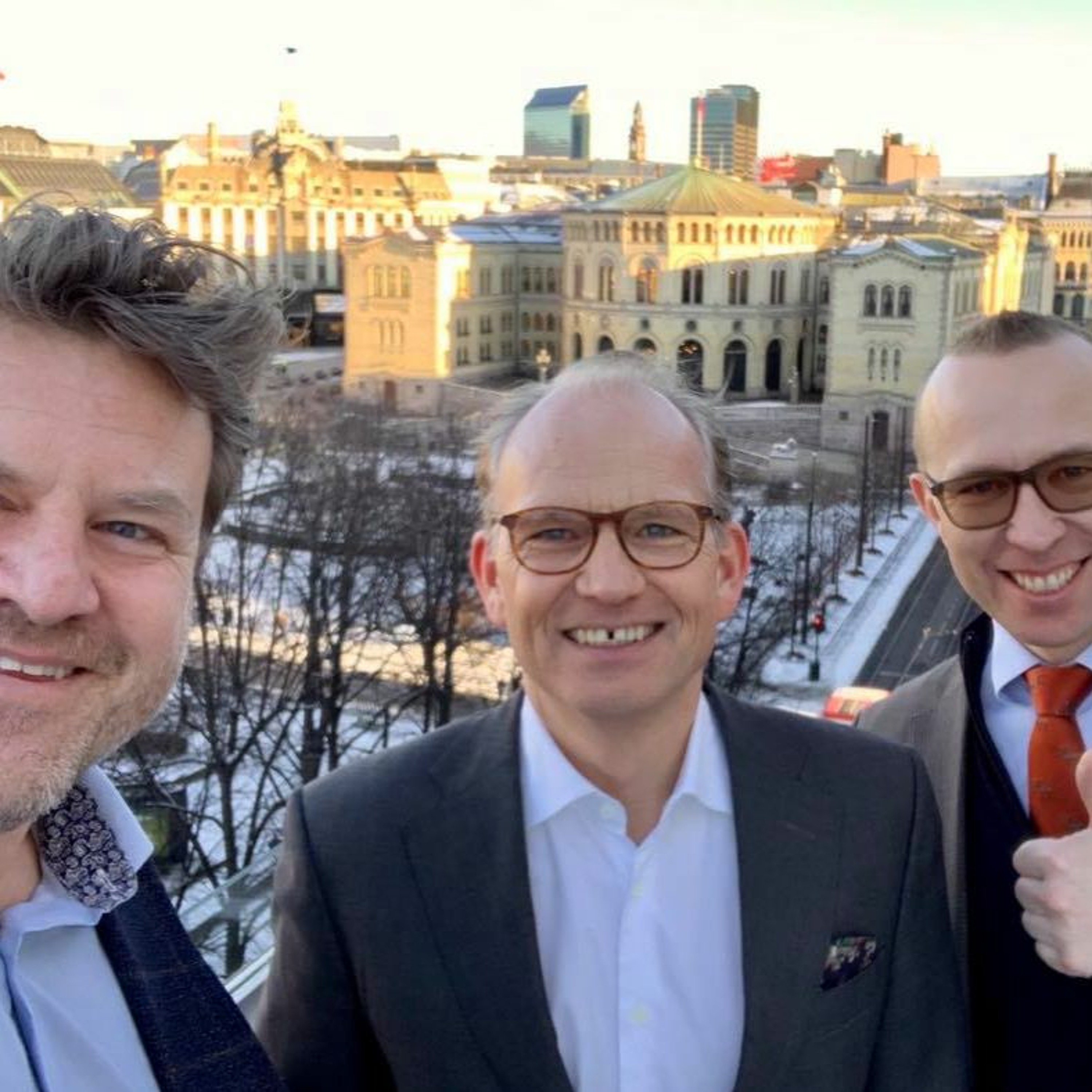 Topplederpodcast med Siv og Petter