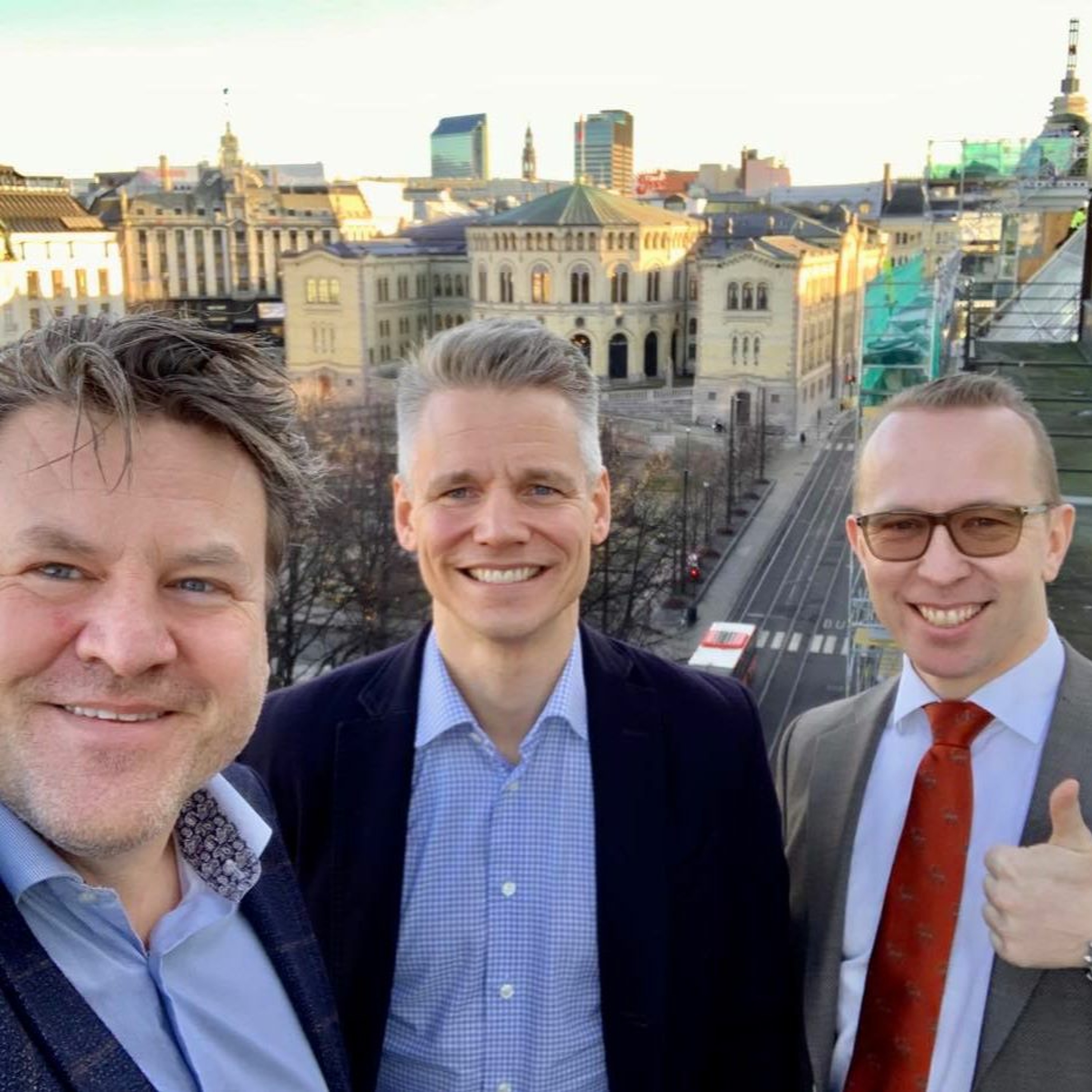 Topplederpodcast med Siv og Petter