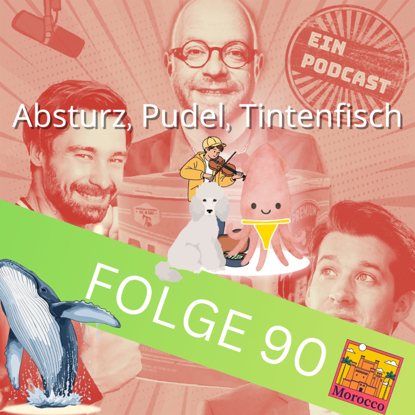 Folge90: Absturz, Pudel, Tintenfisch episode artwork