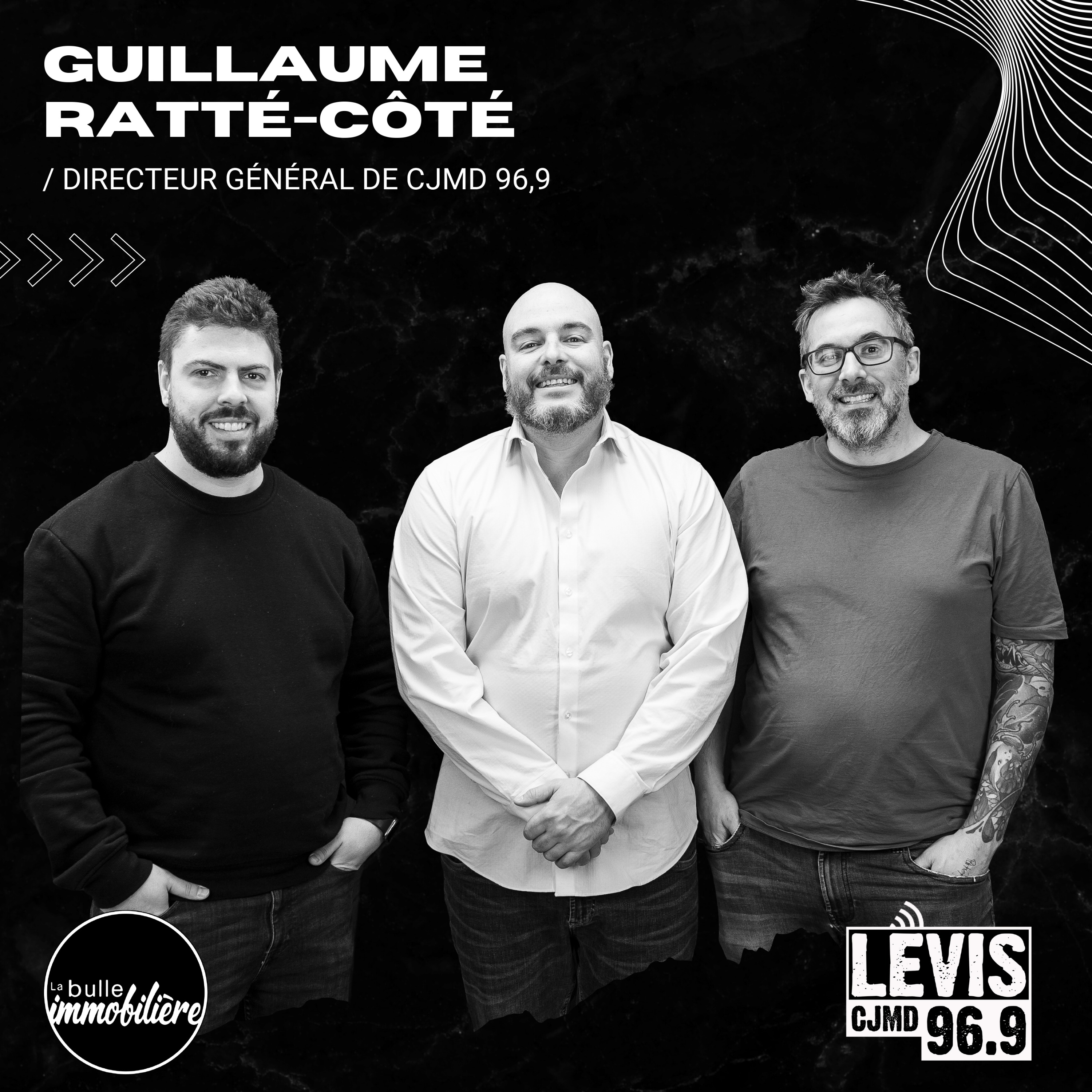 cover art for La bulle immobiliere - Guillaume Ratté-Côté : Directeur Général de la station CJMD 96,9