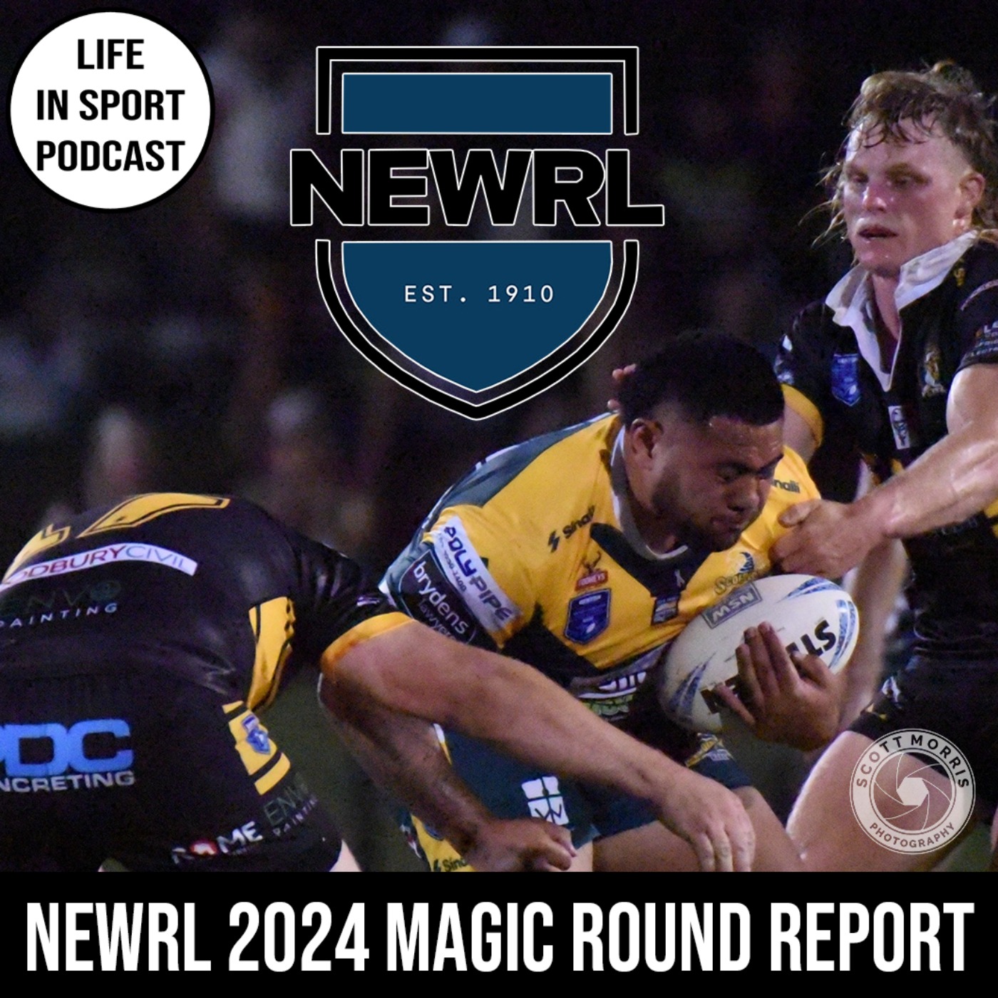 cover art for Sport Report | NEWRL rd 1 Magic Round