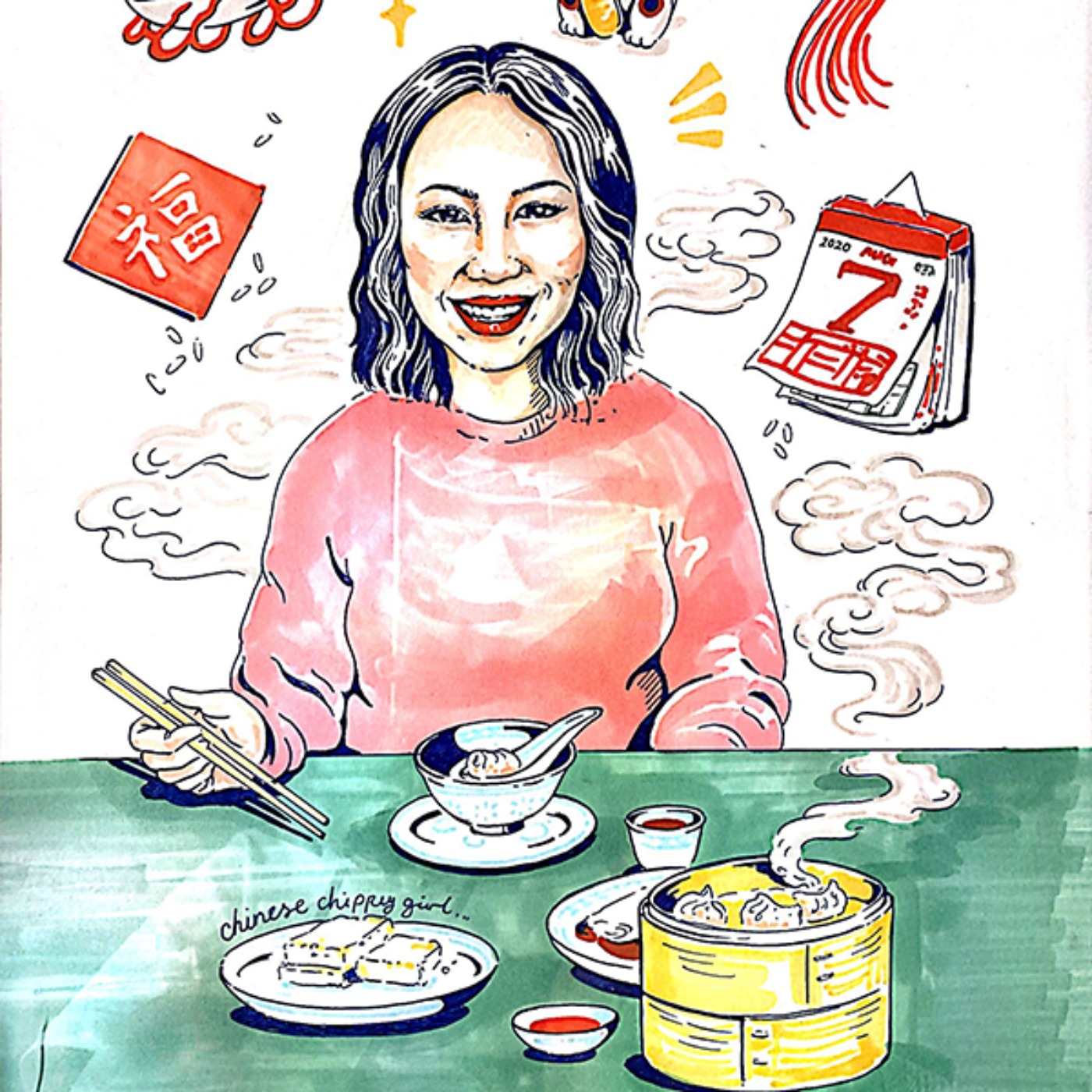 Chinese Chippy Girl