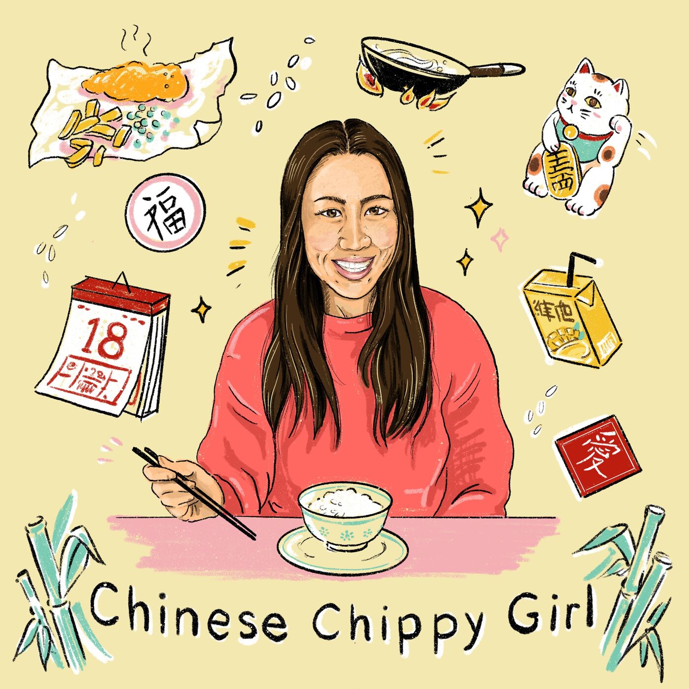 cover art for S1 Ep8: My sister Christina joins me, we talk about our Chinese upbringing and why Asian Aunties body-shame us