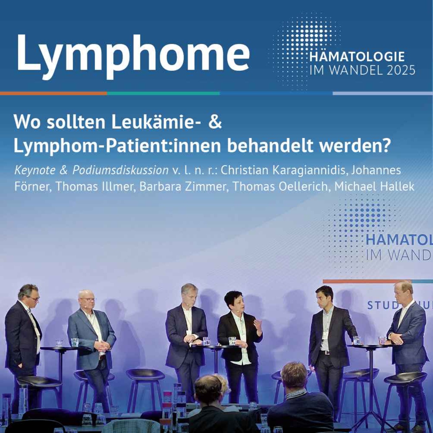 Lymphom Kompetenz KOMPAKT – Expertinnen diskutieren Lymphome & Leukämien