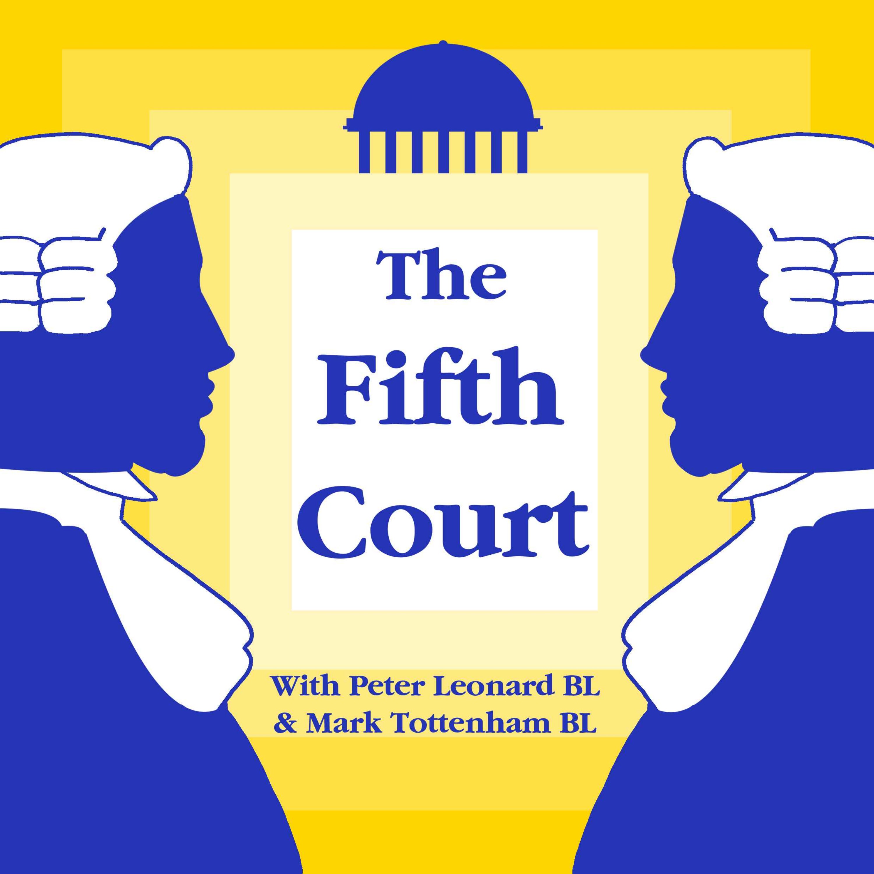 cover art for E75 The Fifth Court - Joe Brolly, life, times and law. 