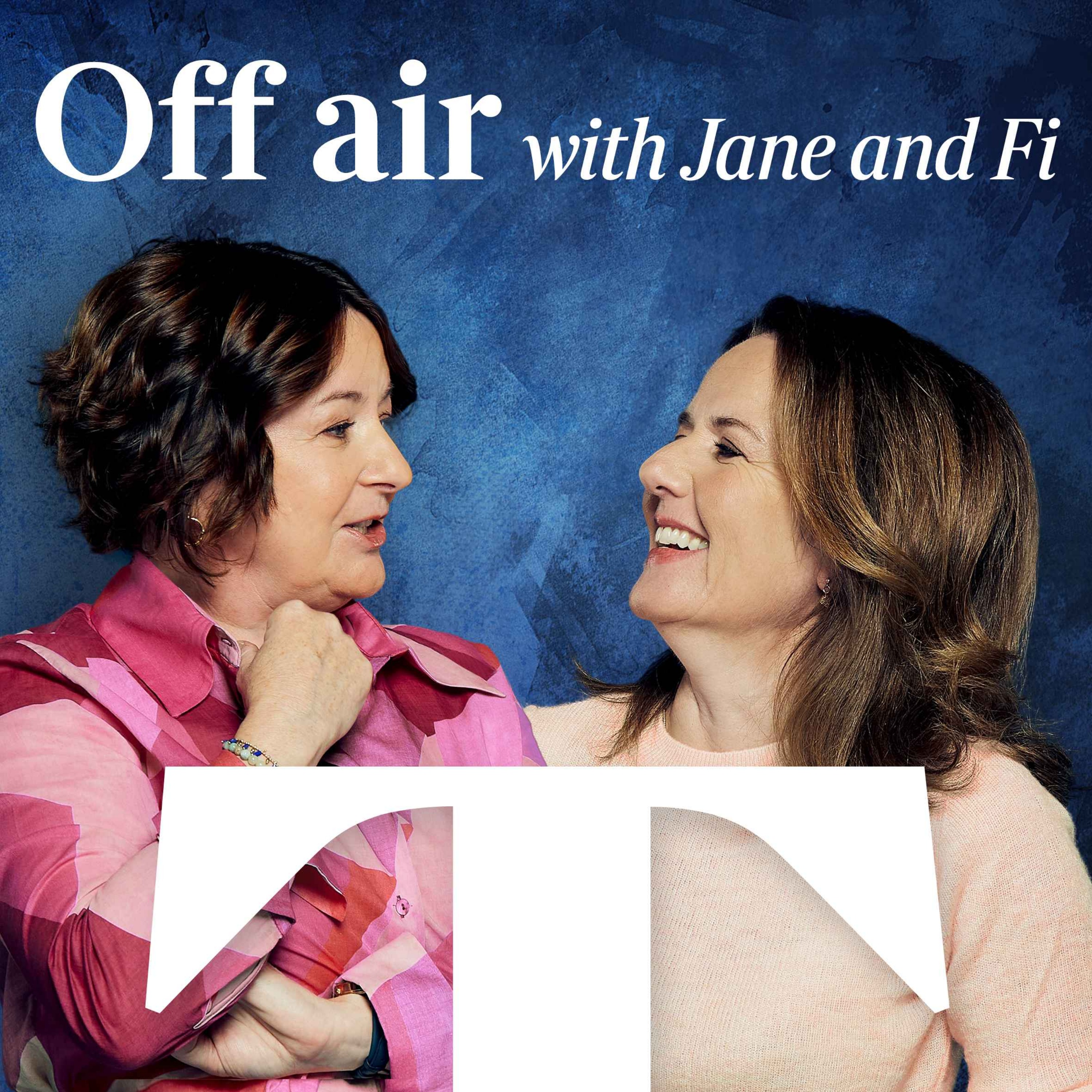 cover art for We do find ourselves in awkward positions... (with Marian Keyes)