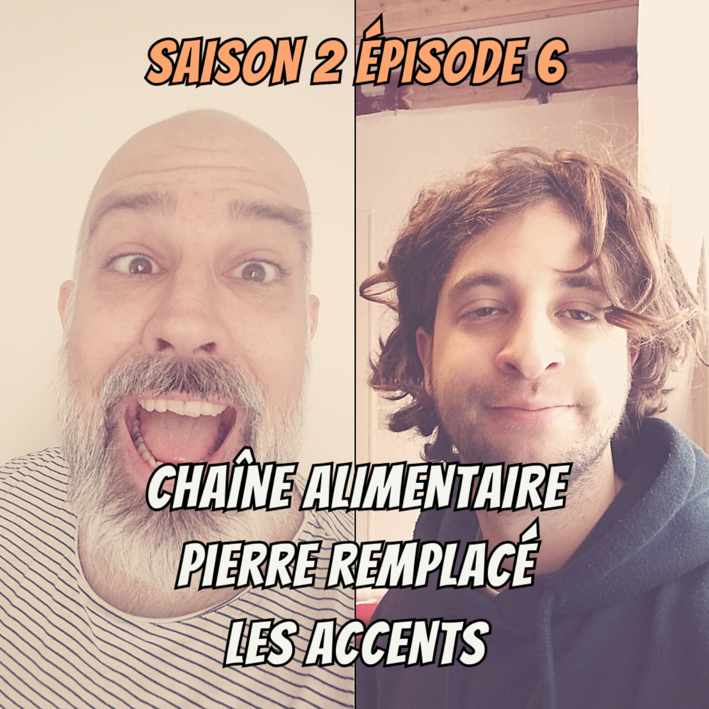 cover art for S02E06 - Chaîne alimentaire, Pierre remplacé, Les accents