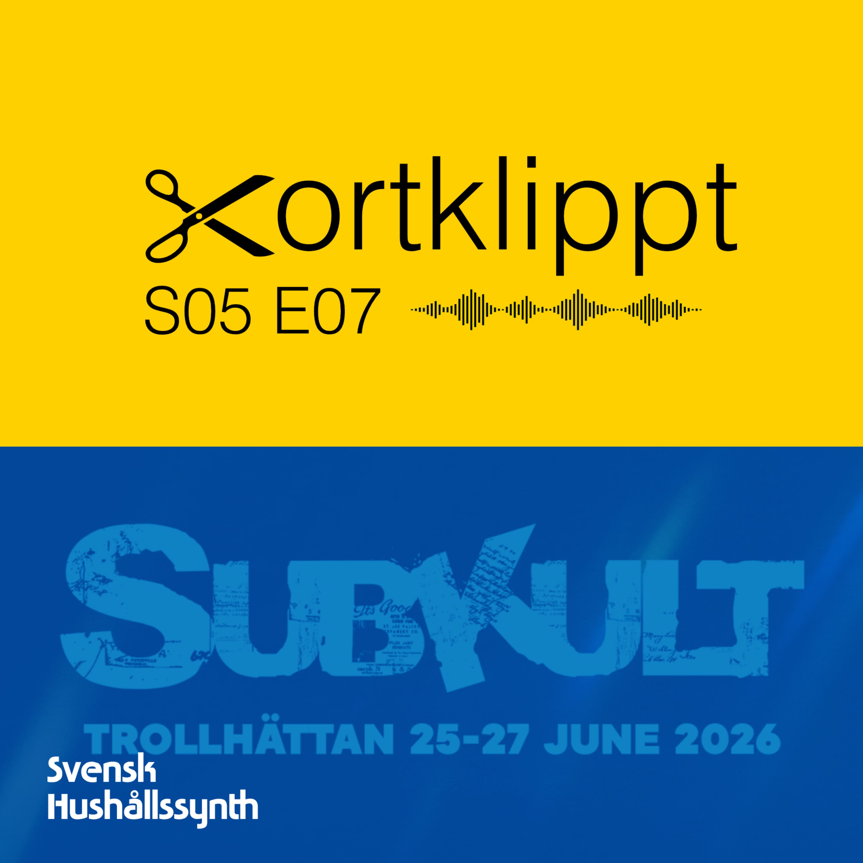 #96 Syntetiska släggor och subkultur episode artwork