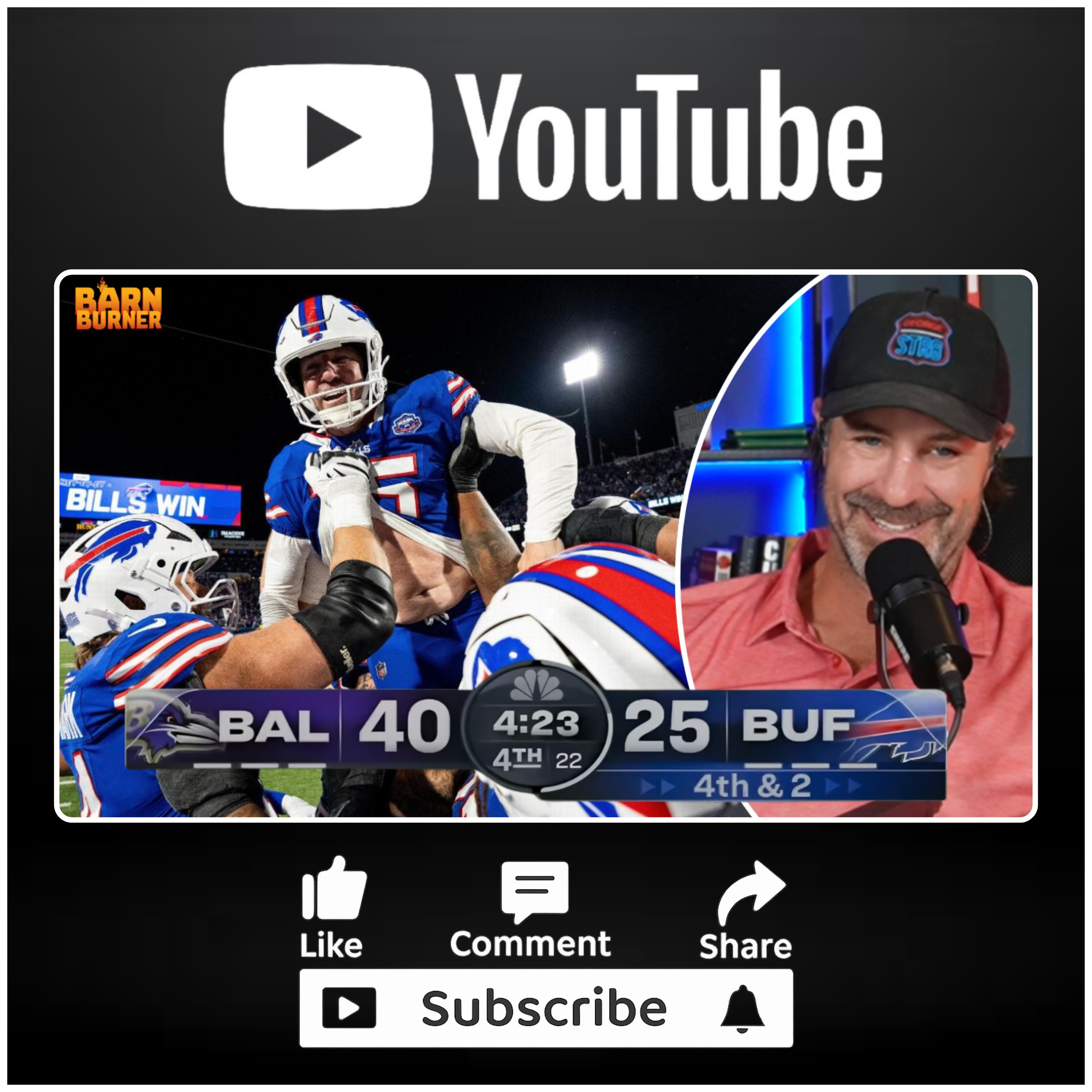 Season Opener CHAOS: Bills Epic Comeback vs Ravens | BB Clips