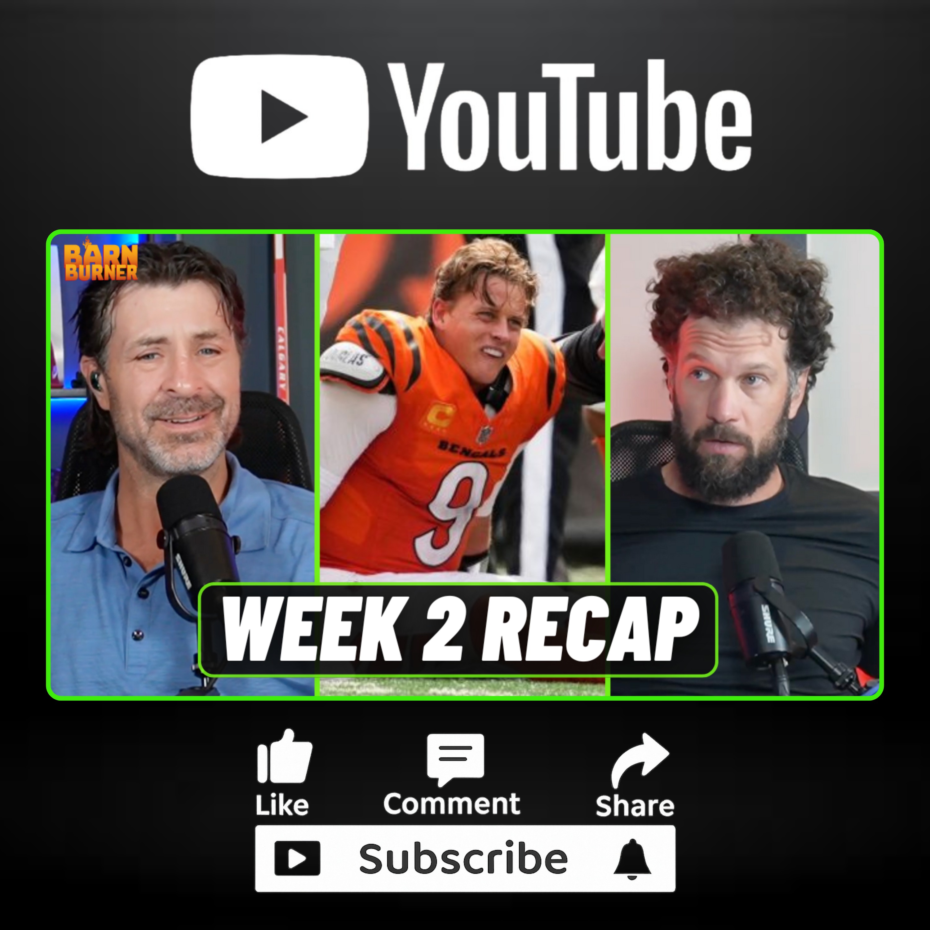 Week 2 Recap: Eagles BEAT Chiefs, Cowboys RALLY + Burrow OUT 3 Months & MNF Preview | BB Clips