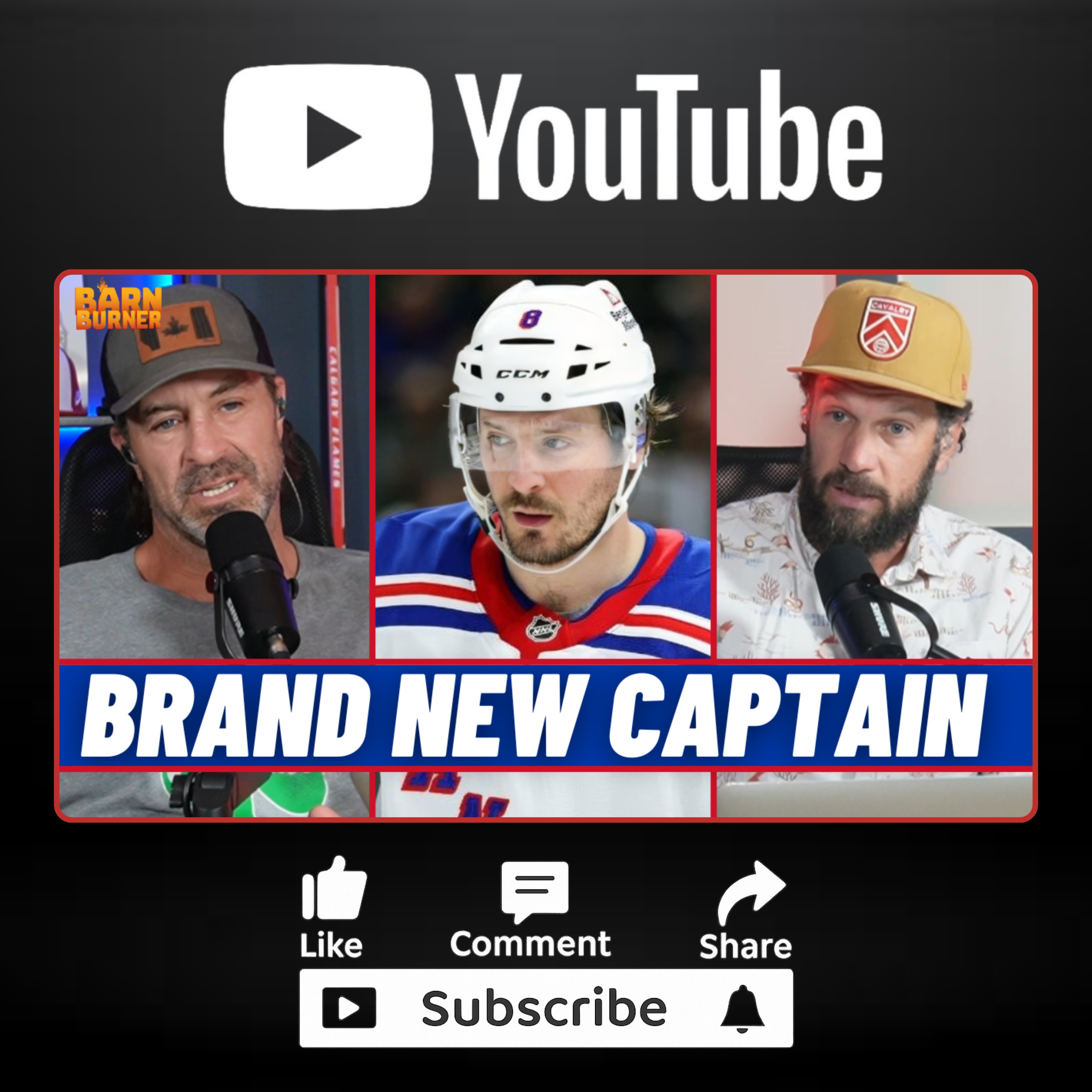 Rangers Officially Name J.T. Miller Their Next Captain 👀 | BB Clips