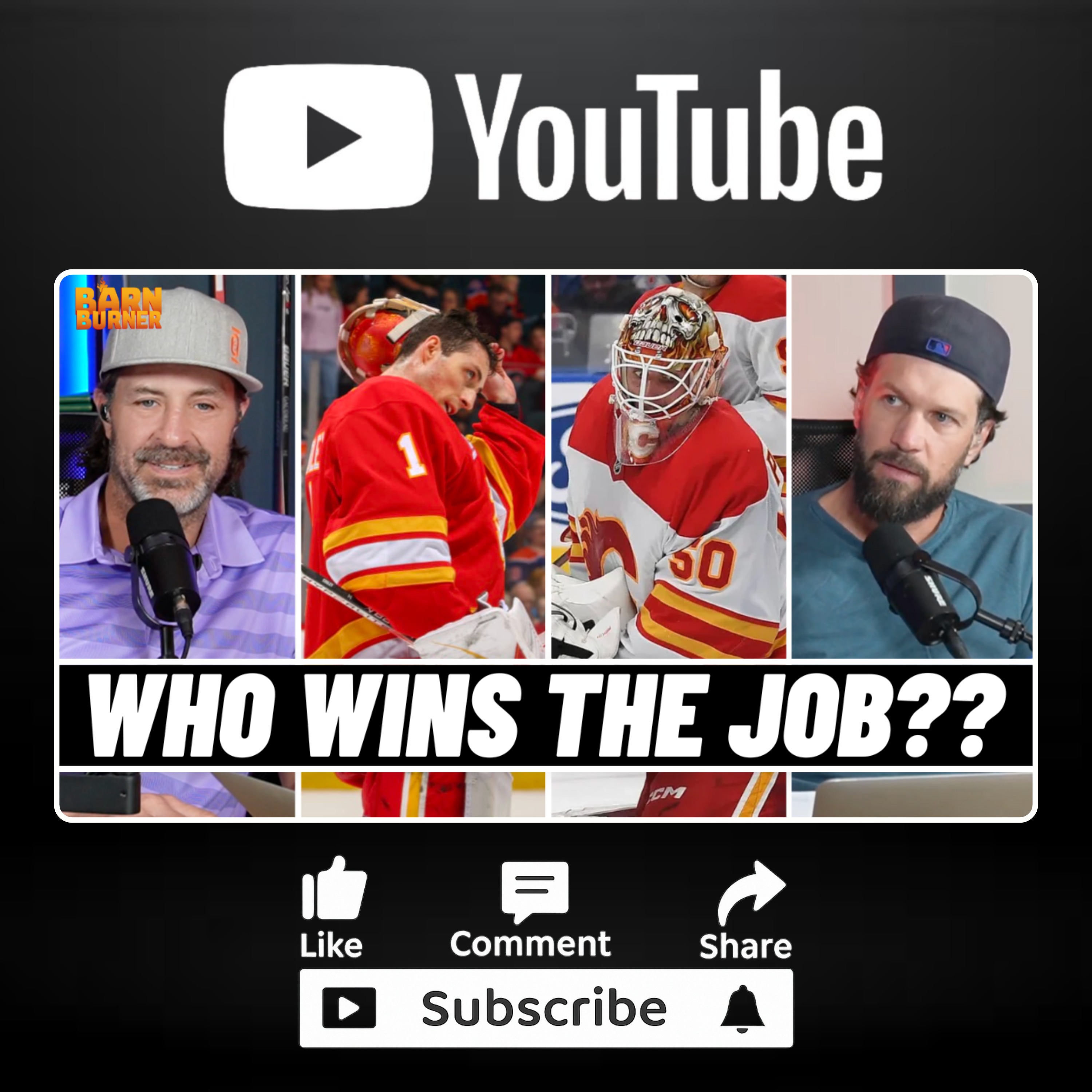 Flames Backup Goalie Battle + Rhett Has Strong Words For Devin Cooley 🔥 | BB Clips