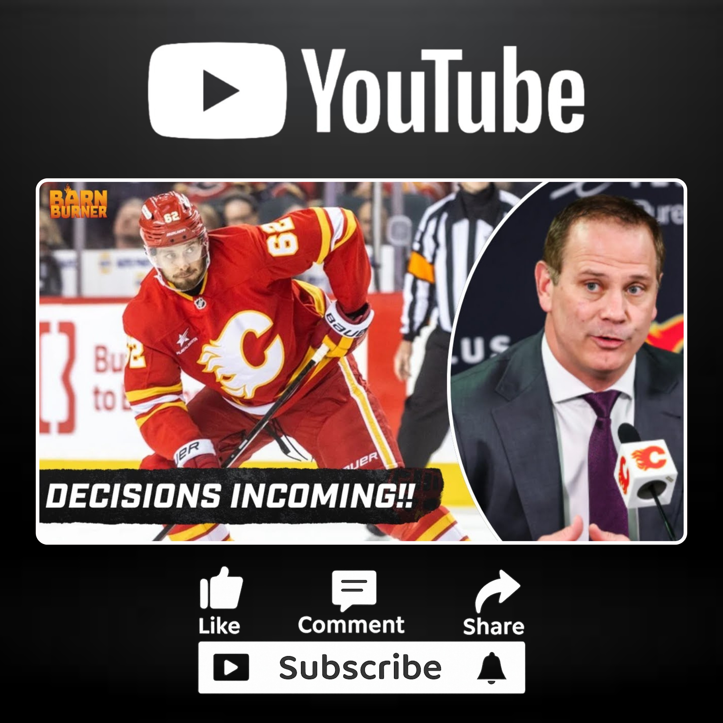 Flames Talk: Kerins Waivers, Bean/Miromanov Decisions & Who Must Step Up | BB Clips