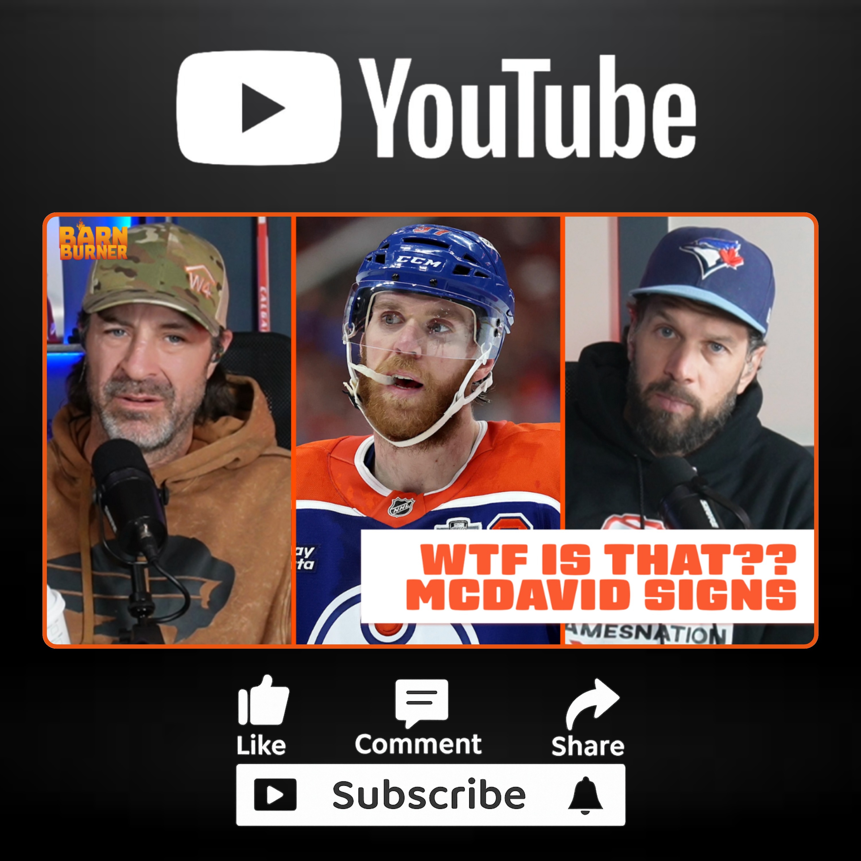 We’re In HELL. McDavid Re-Signs With The Oilers 😡 (Full Cope Session) | BB Clips