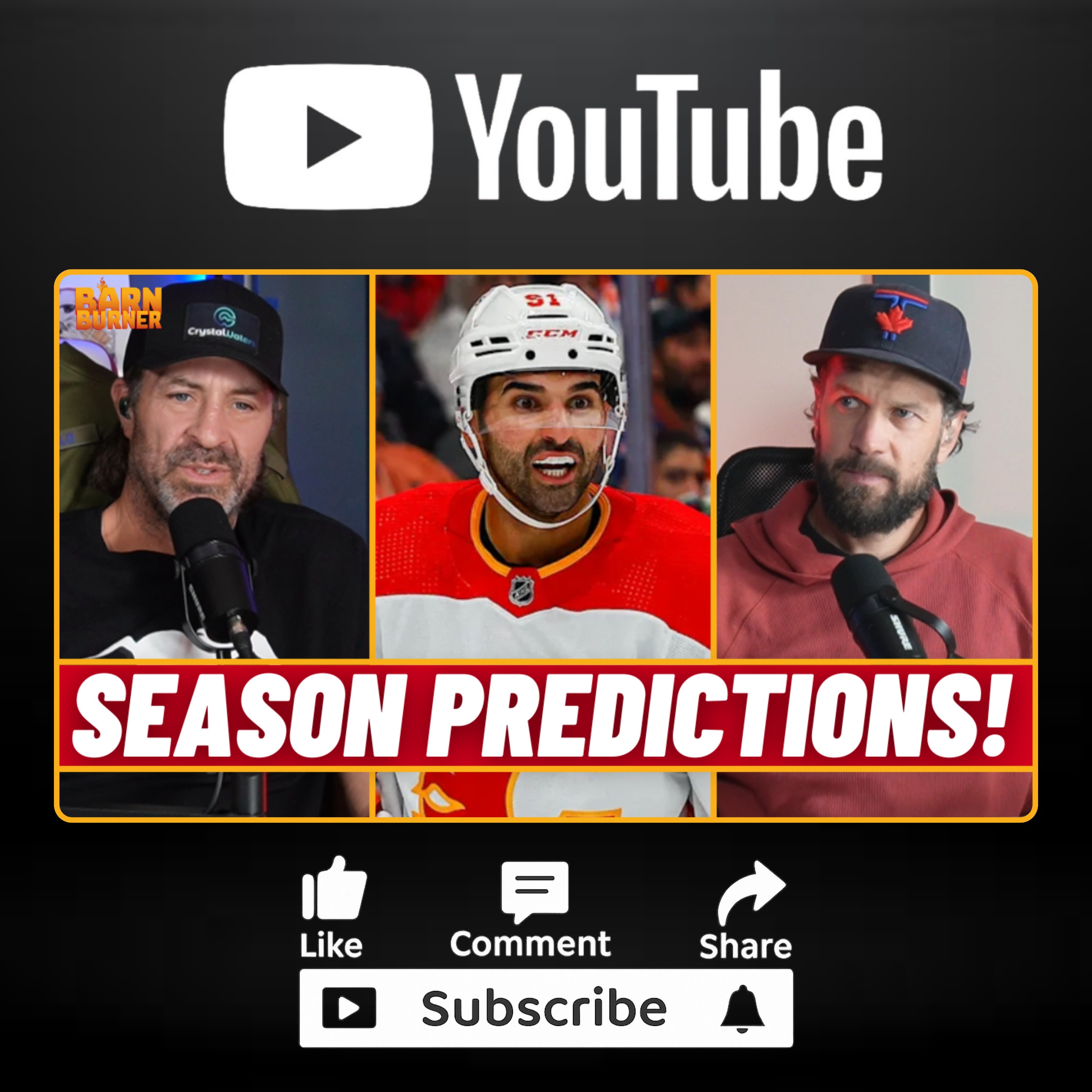 Calgary Flames 2025–26 Season Predictions 🔥 | BB Clips