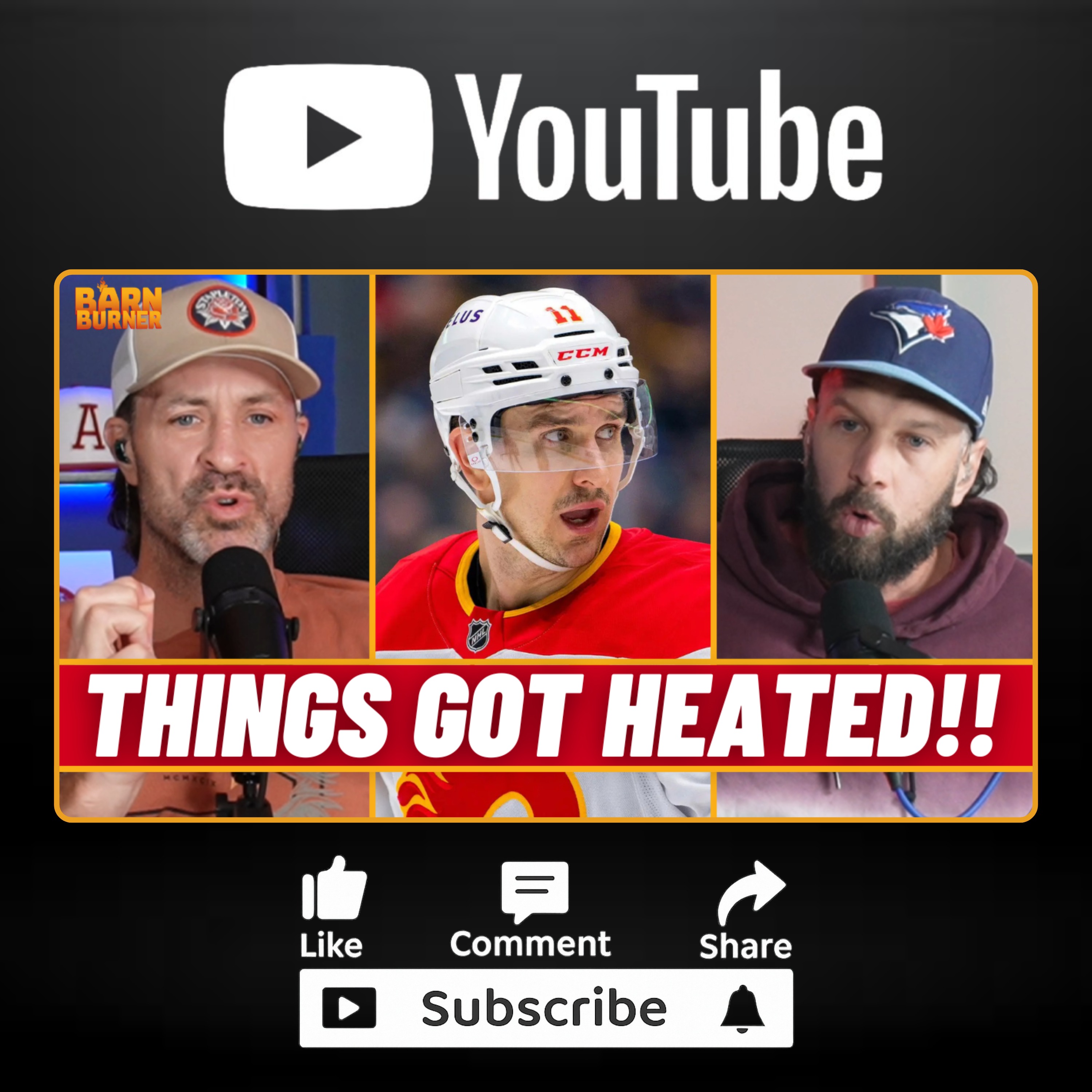 Pinder & Rhett CLASH Over Mikael Backlund’s Leadership 😤 | BB Clips