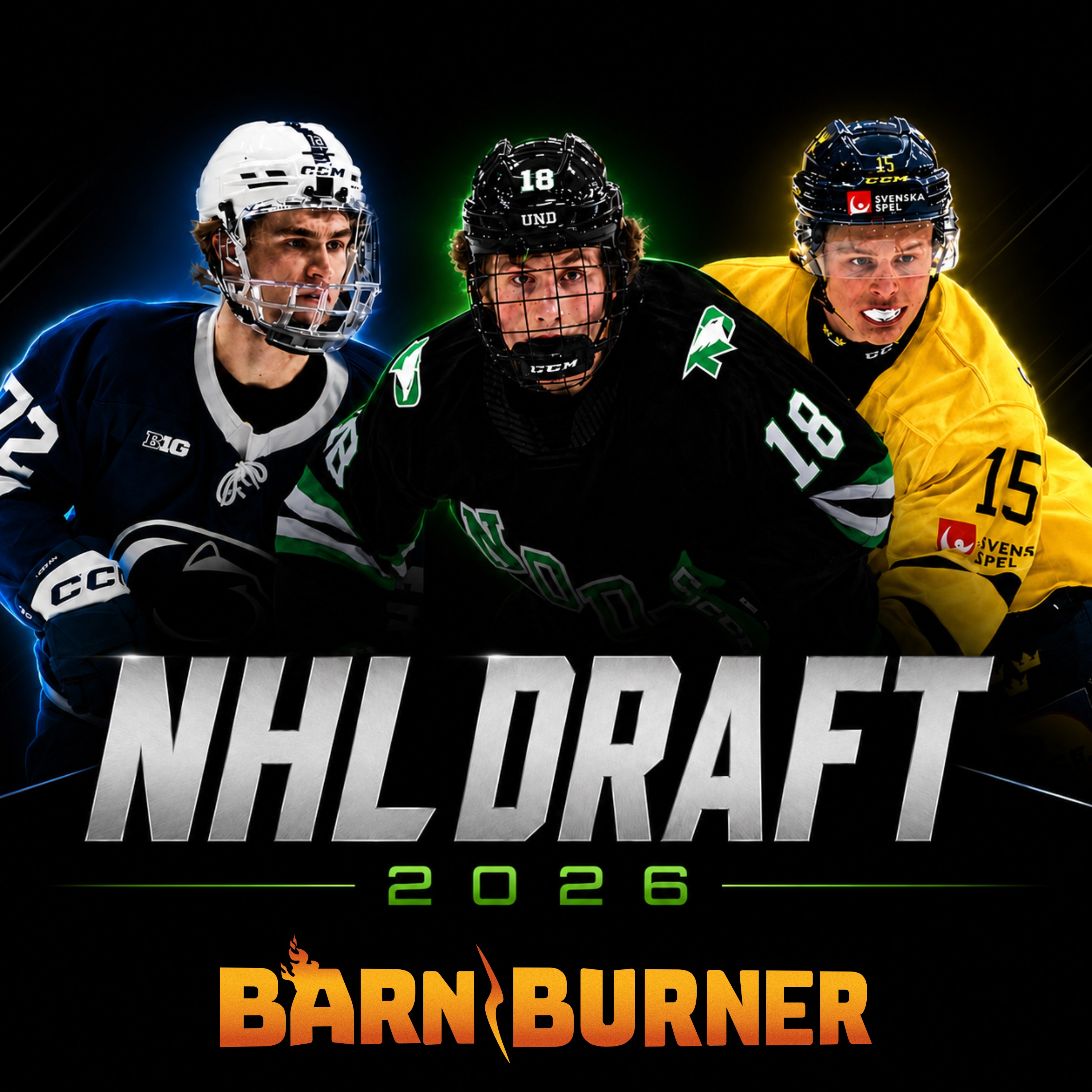 2026 NHL DRAFT LIVE WATCH PARTY | FN Barn Burner - June 26th, 2026 episode artwork